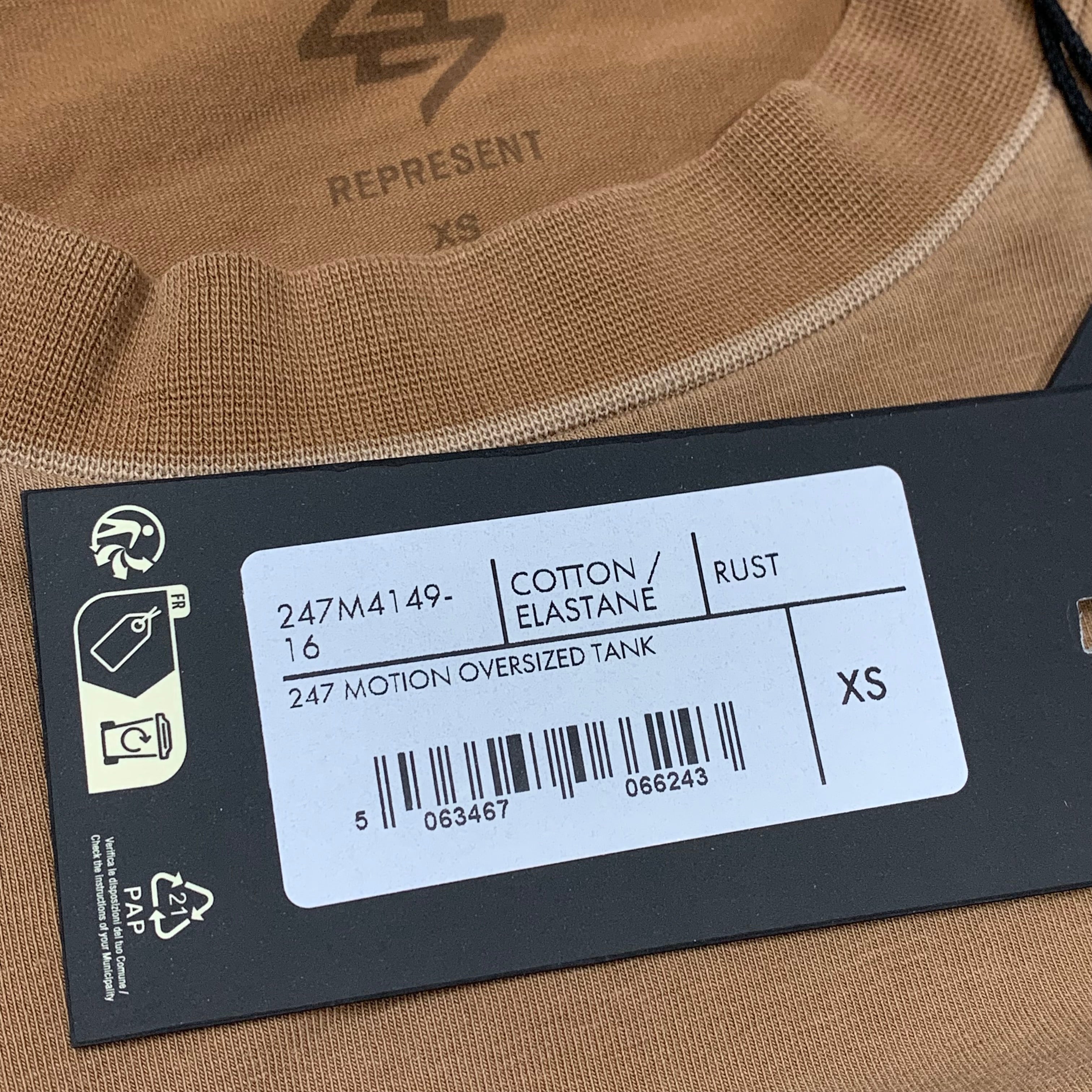 Represent XS Tank 247 Motion Oversized Rust Tank
