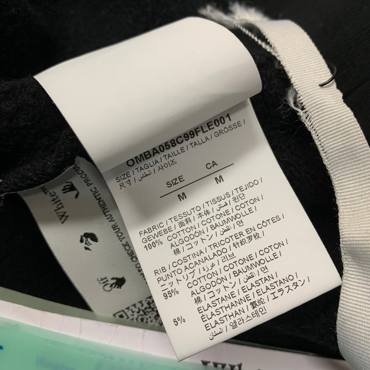 Off White Medium Sweatshirt Diag Black Crewneck Virgil Abloh
