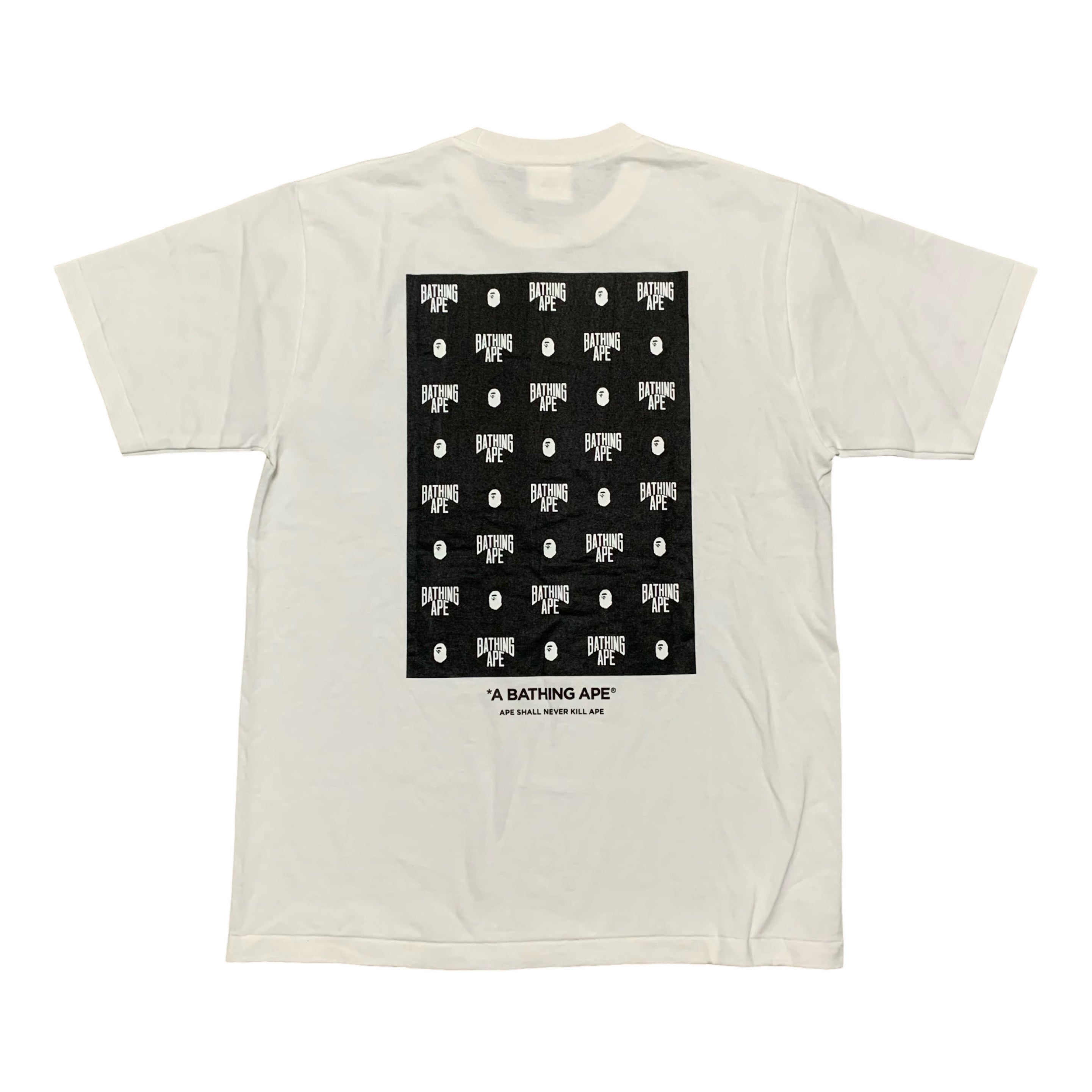 Bape Medium Graphic A Bathing Ape White Tee