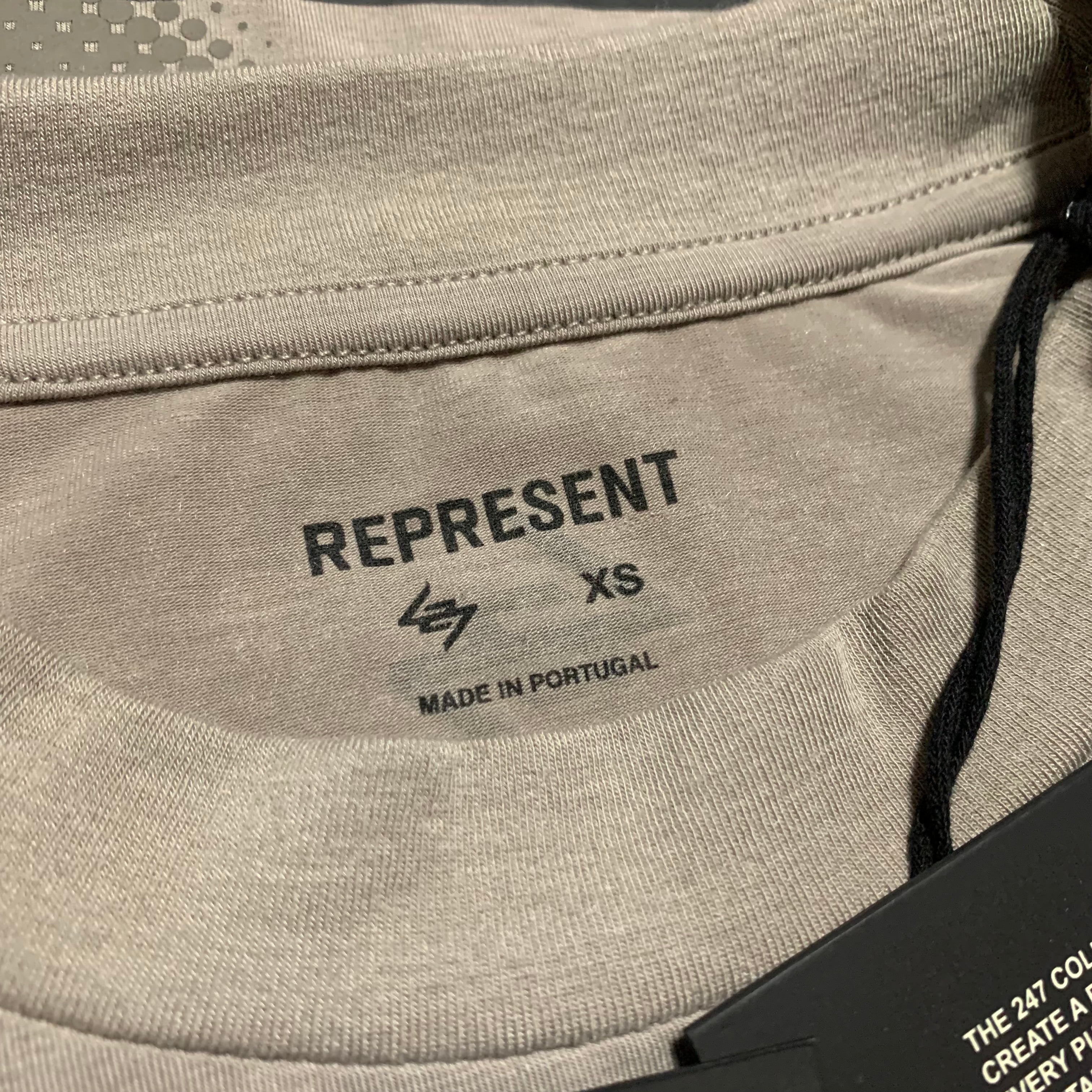 Represent XS 247 Tank Top Moonrock Oversized