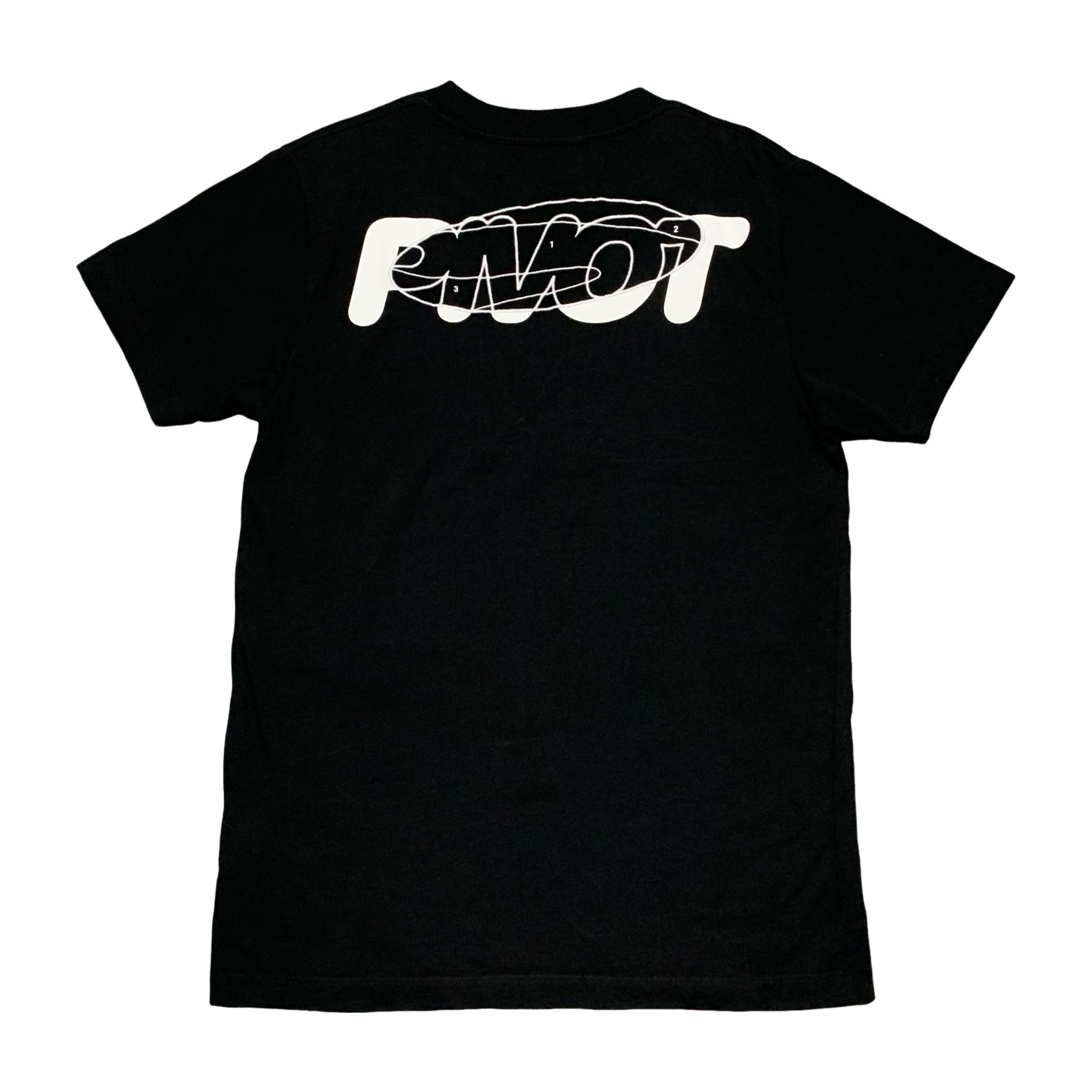 Off White Medium Worker Arrows Black Tee Virgil Abloh