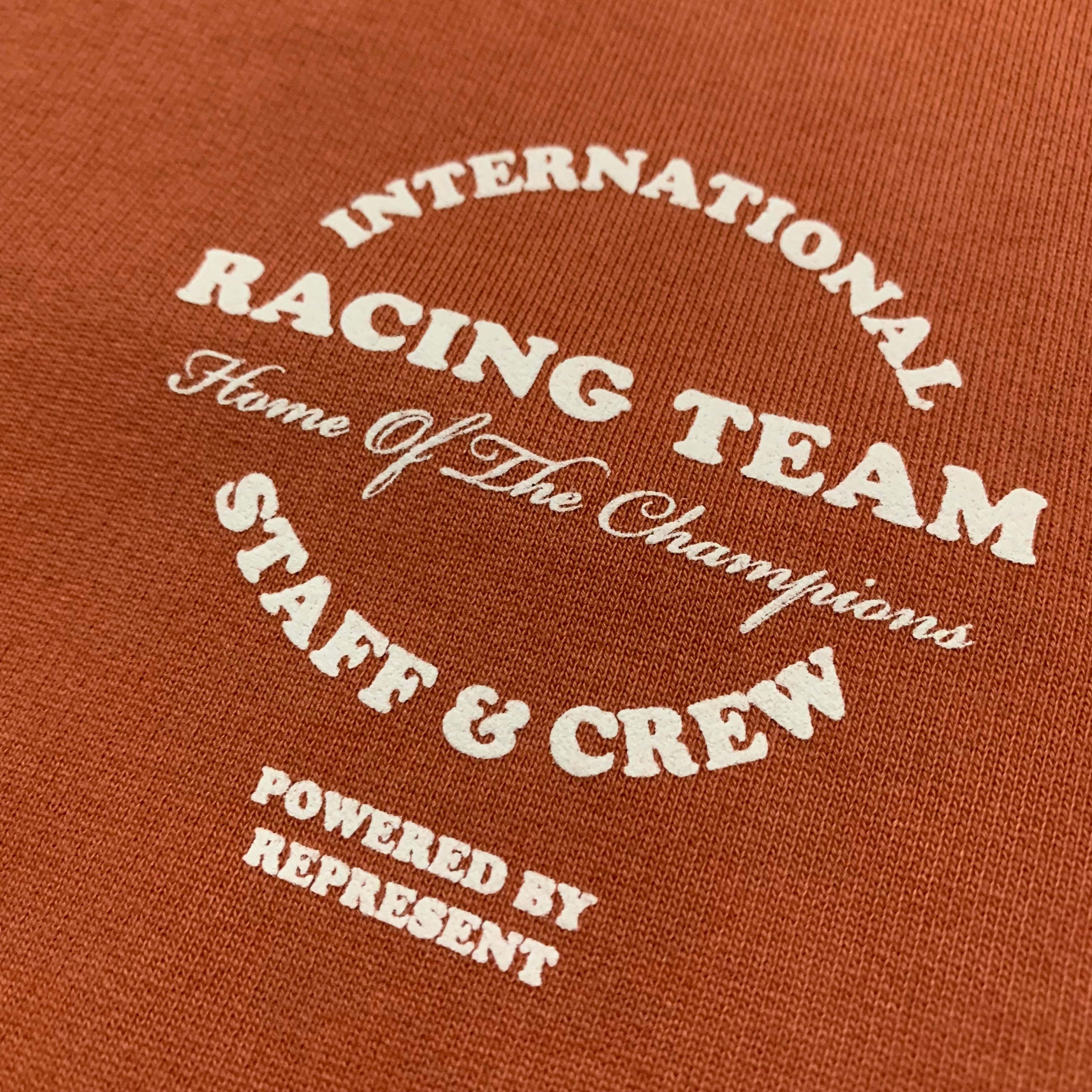 Represent XS Racing Team Coral Orange Sweatshirt Crewneck