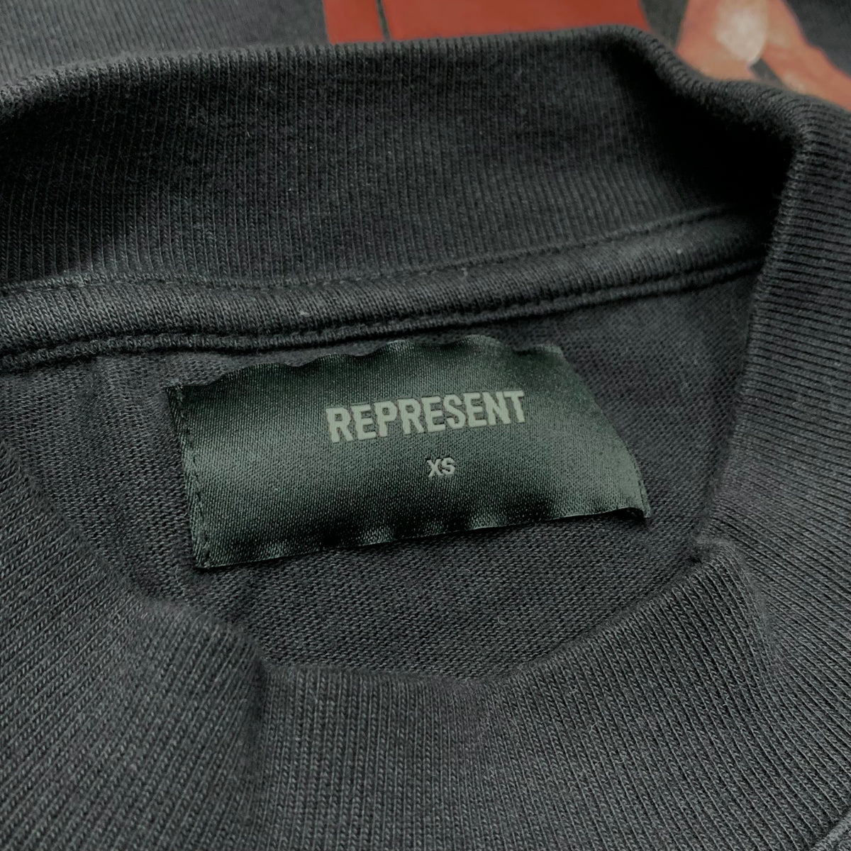 Represent XS Tee Premium Off Black T-Shirt