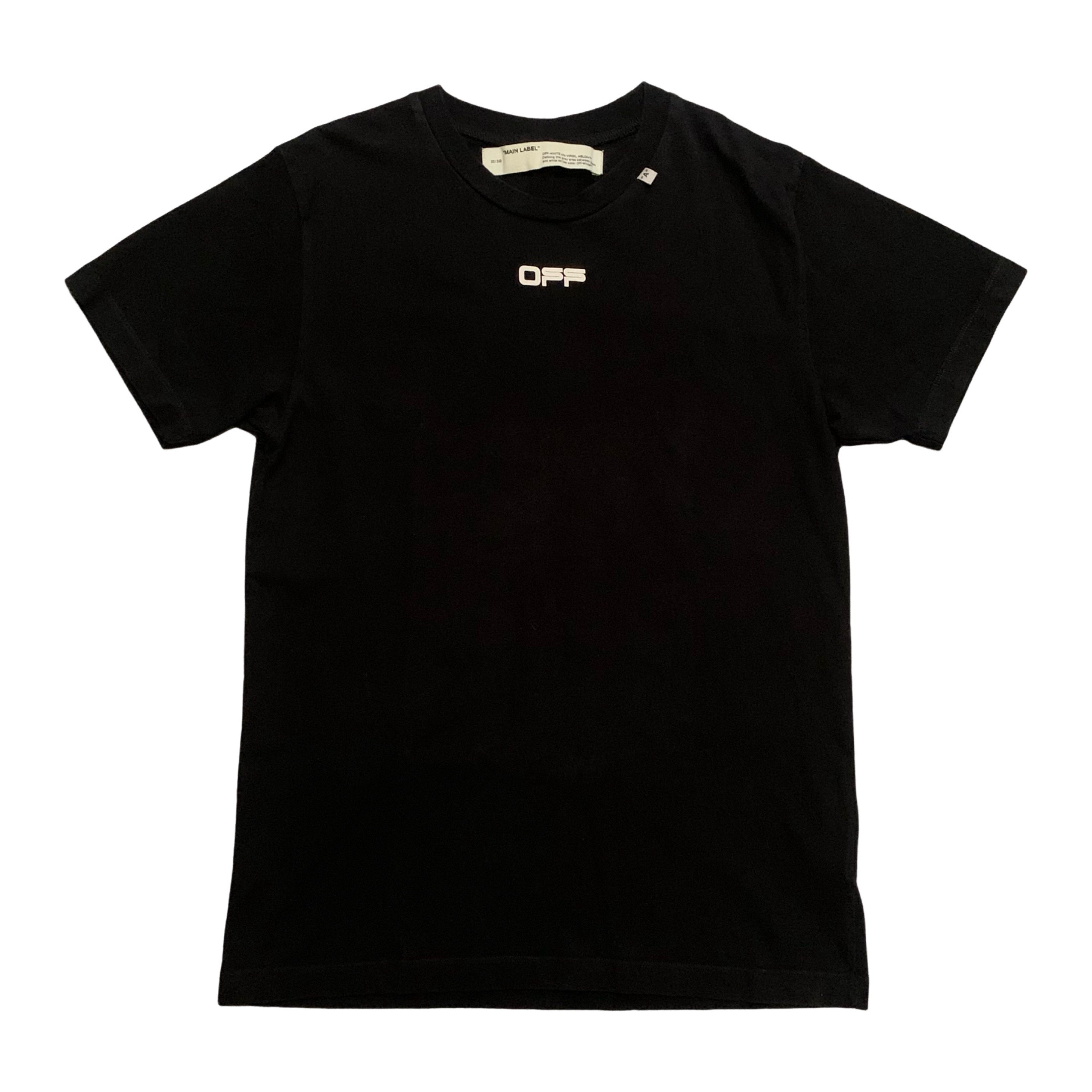 Off White Medium Off Graphic Black Tee Virgil Abloh 2020