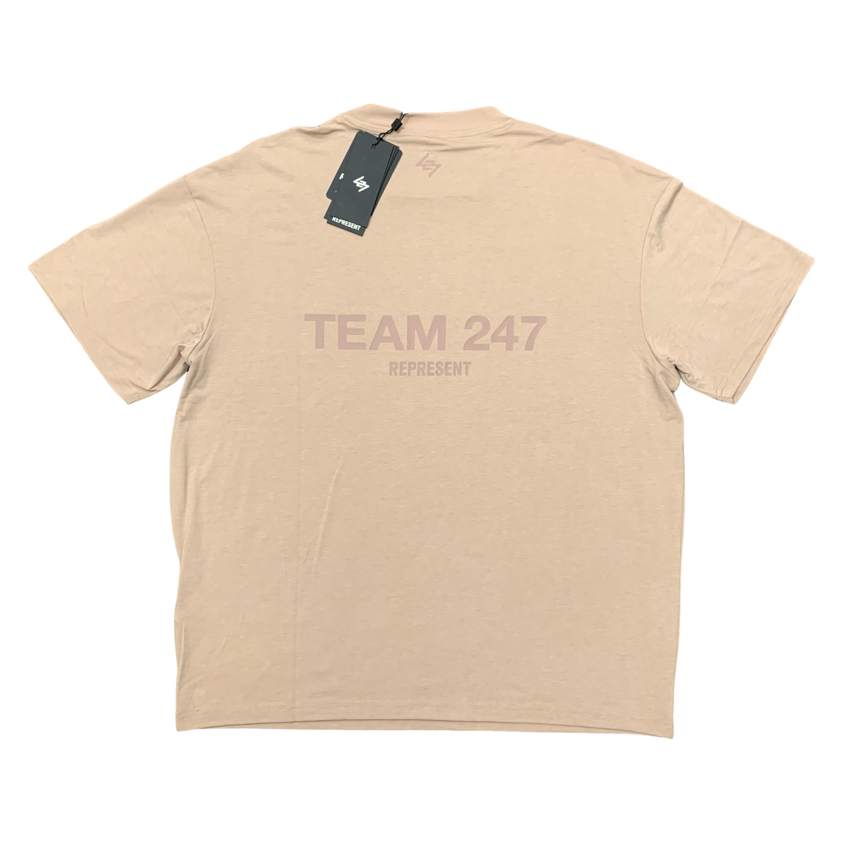 Represent Medium Team 247 Oversized Clay T-Shirt