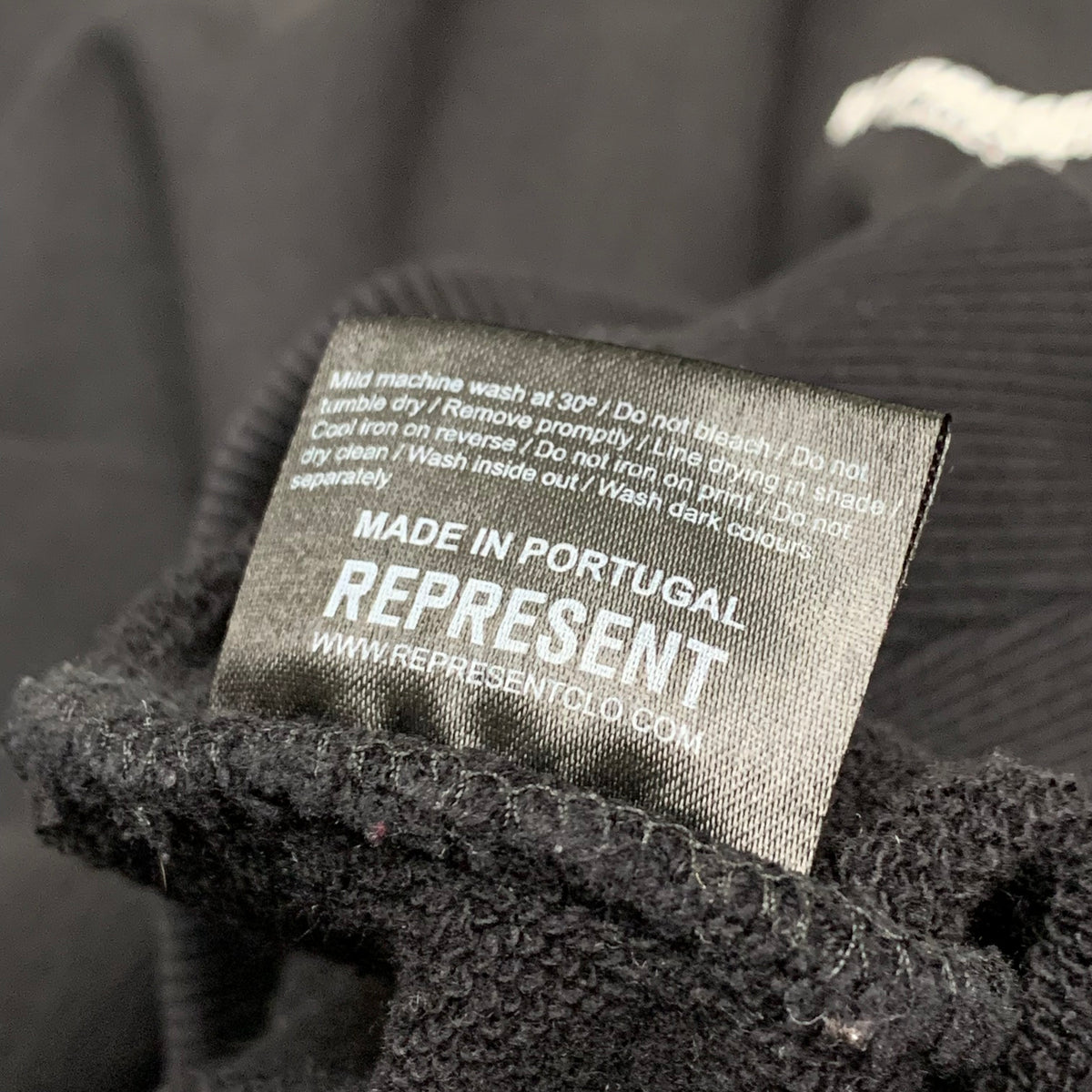 Represent Medium Hoodie Owners Club Jet Black Hoodie