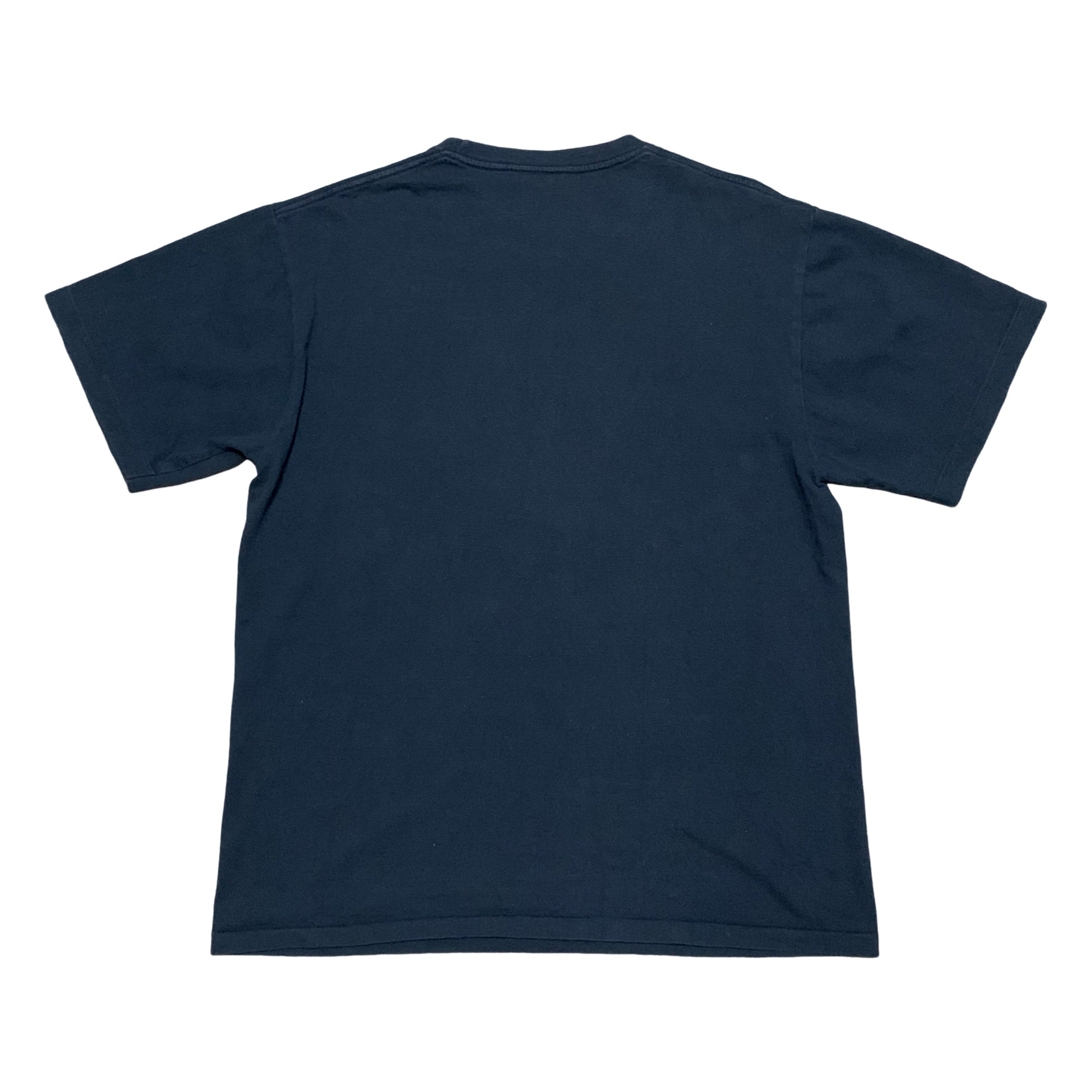 Bape XL College Graphic Blue Tee A Bathing Ape