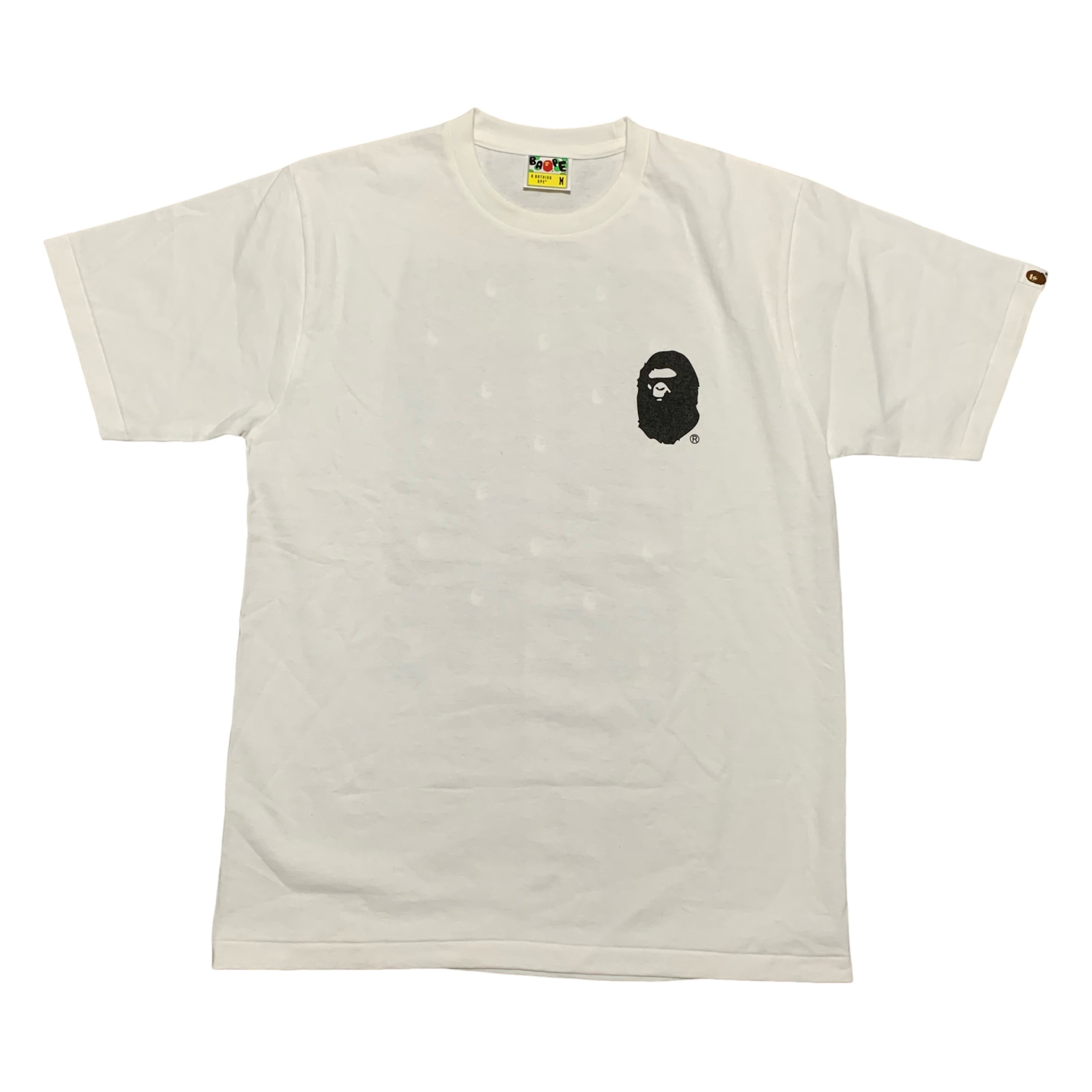 Bape Medium Graphic A Bathing Ape White Tee