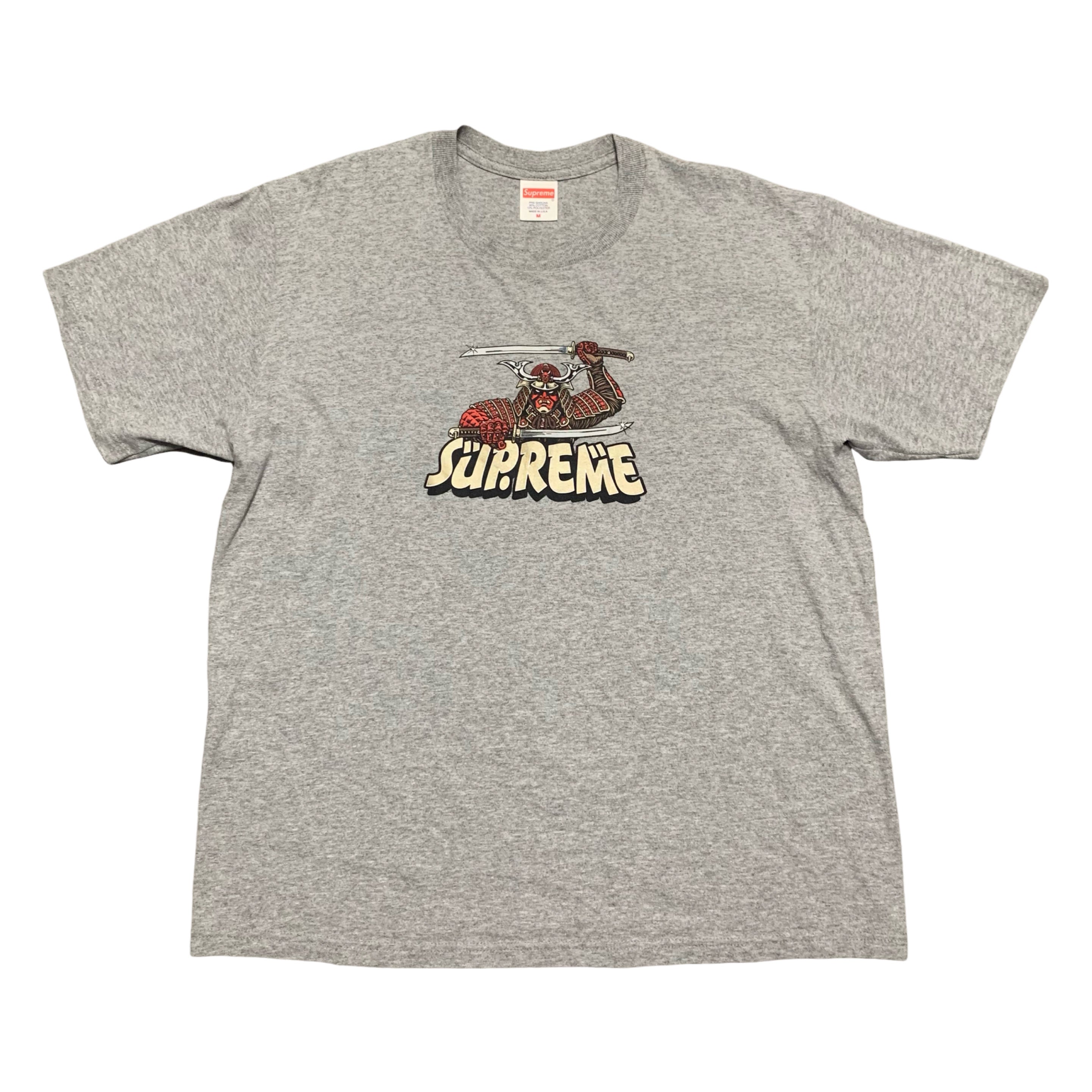 Supreme Medium Samurai Grey Tee 2021