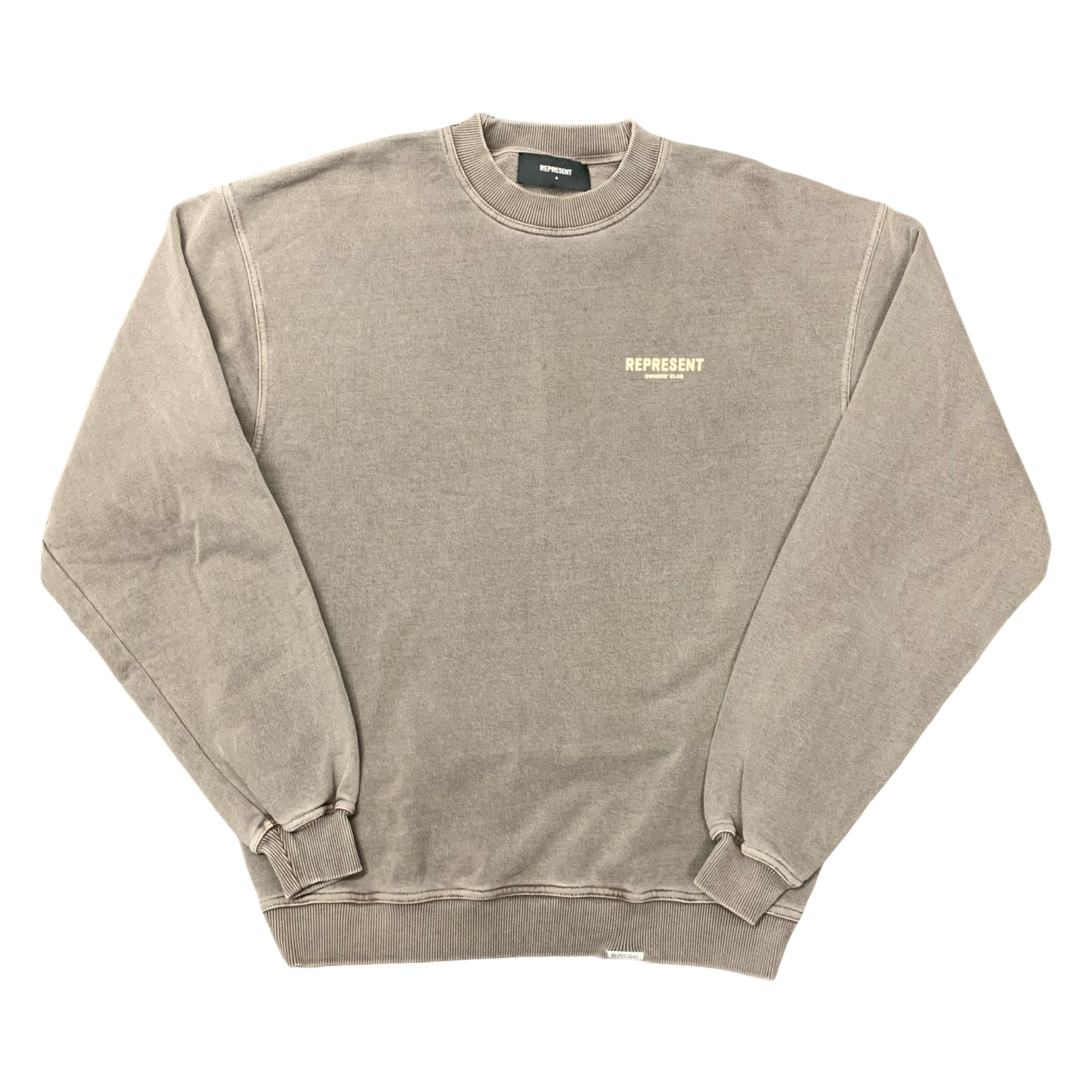 Represent Small Owners Club Fog Sweater Sweatshirt Crewneck