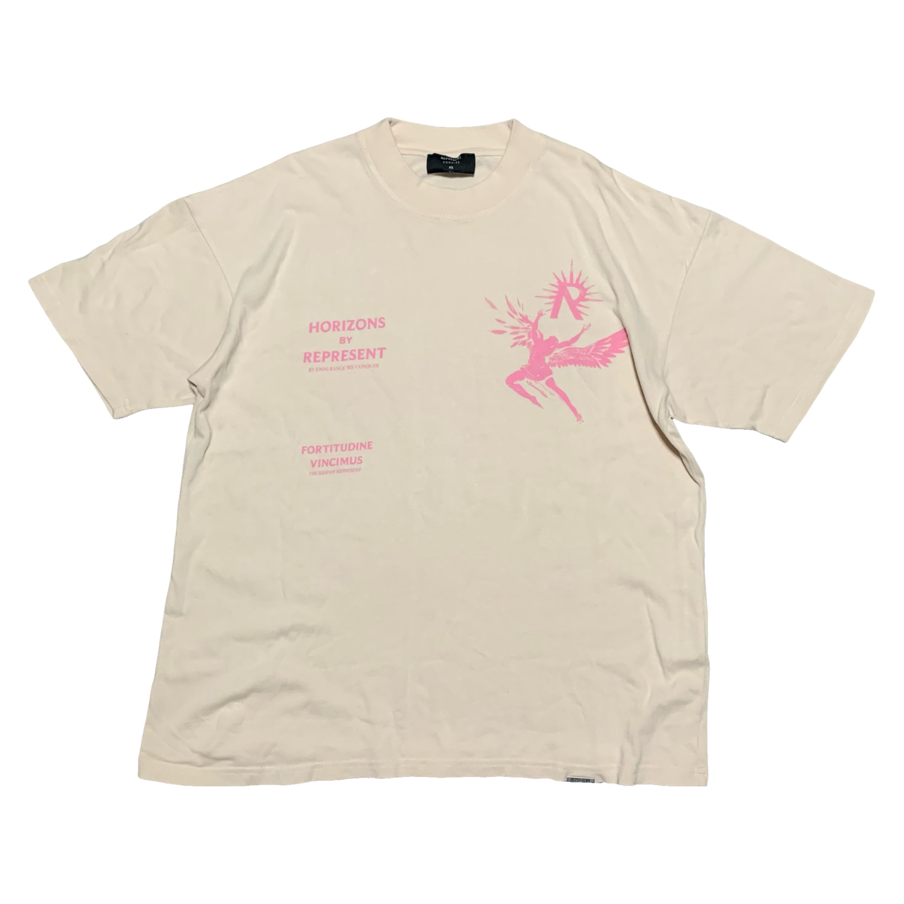Represent XS Icarus Pink Pearl Tee Coggles Limited Edition