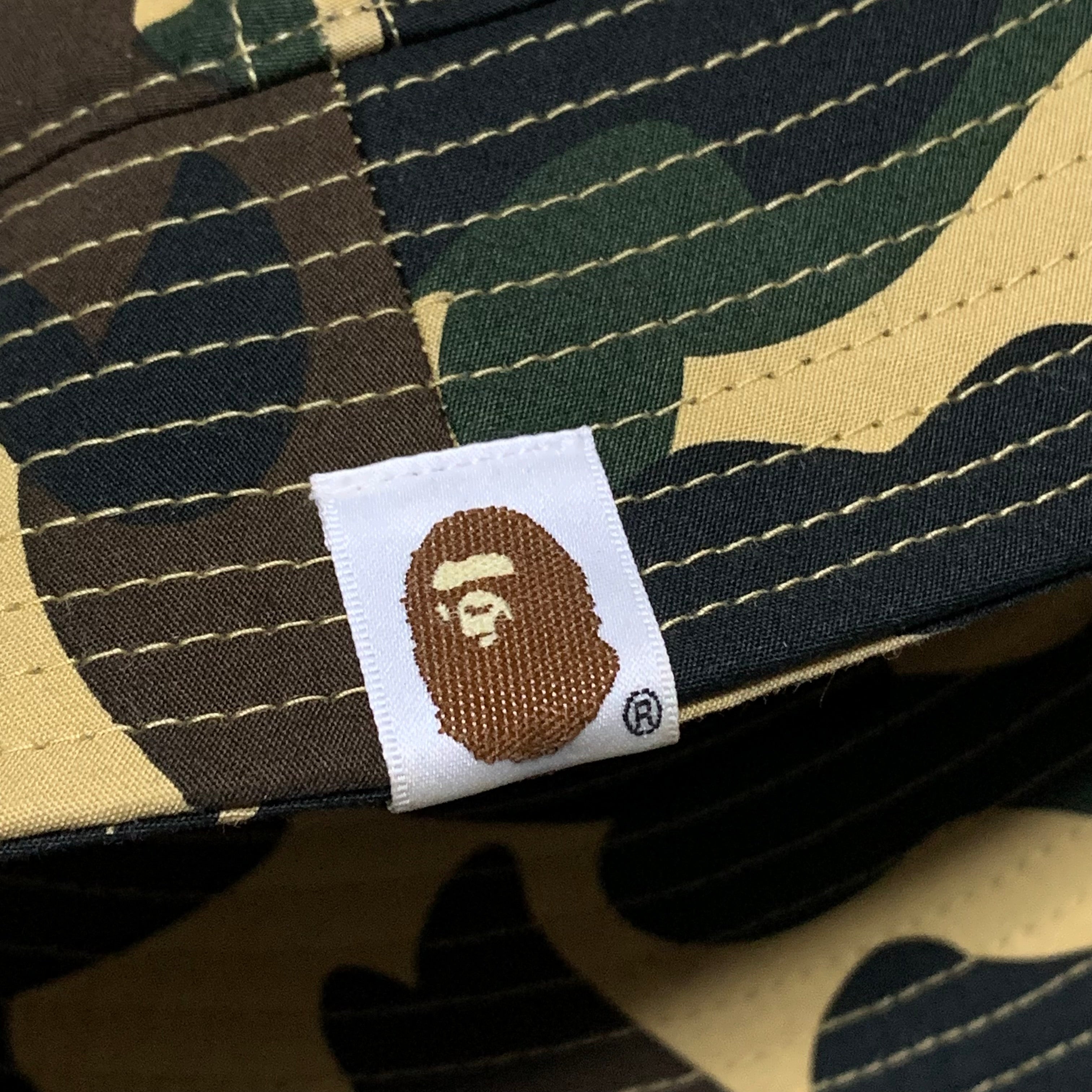 Bape Bucket Hat 1st Camo A Bathing Ape Yellow