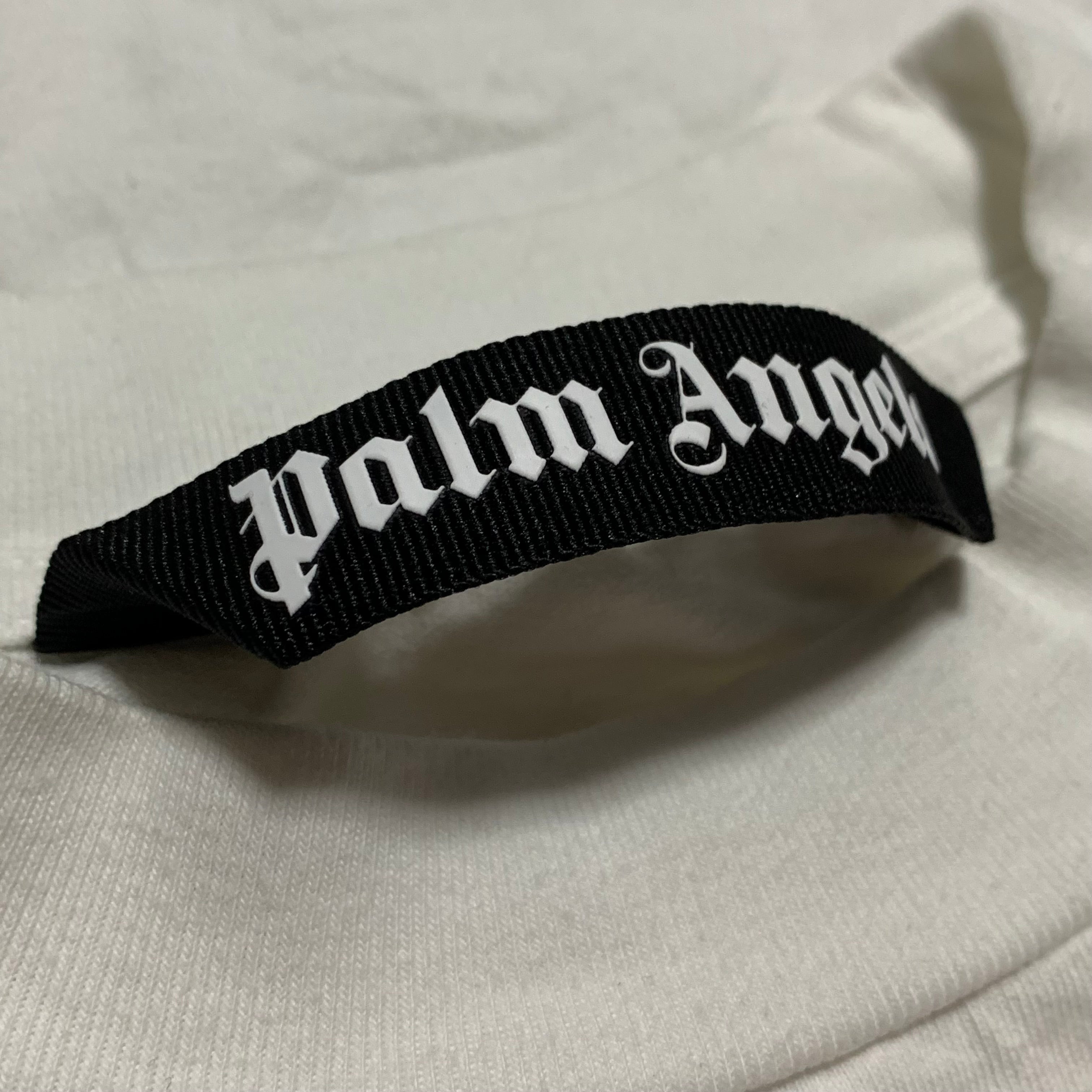 Palm Angels Small Kill The Bear White Tee