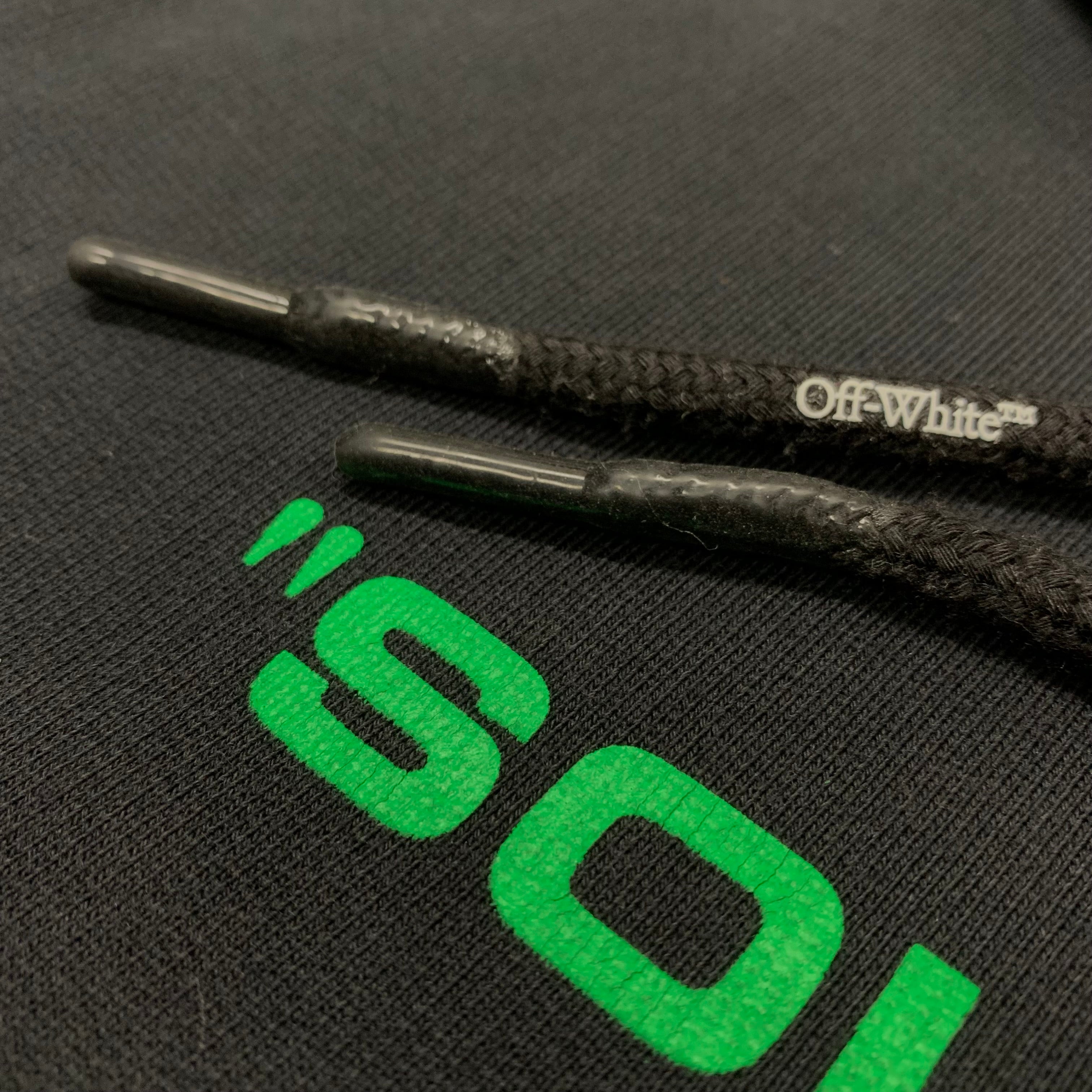 Off White Medium Hoodie Pioneer DJ Arrows Black Hoodie Virgil Abloh 2021