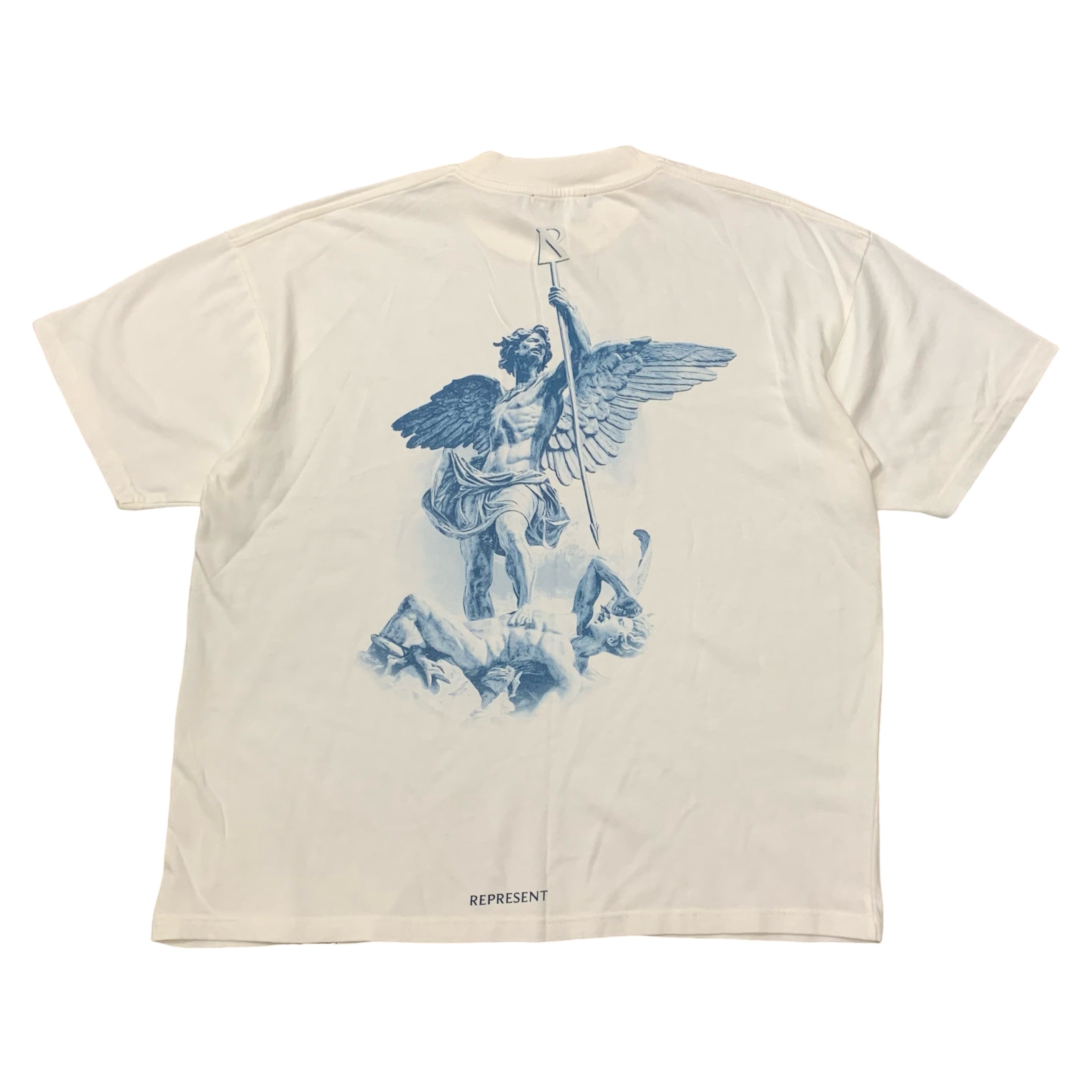 Represent Medium Tee Saint Micheal Flat White T-Shirt
