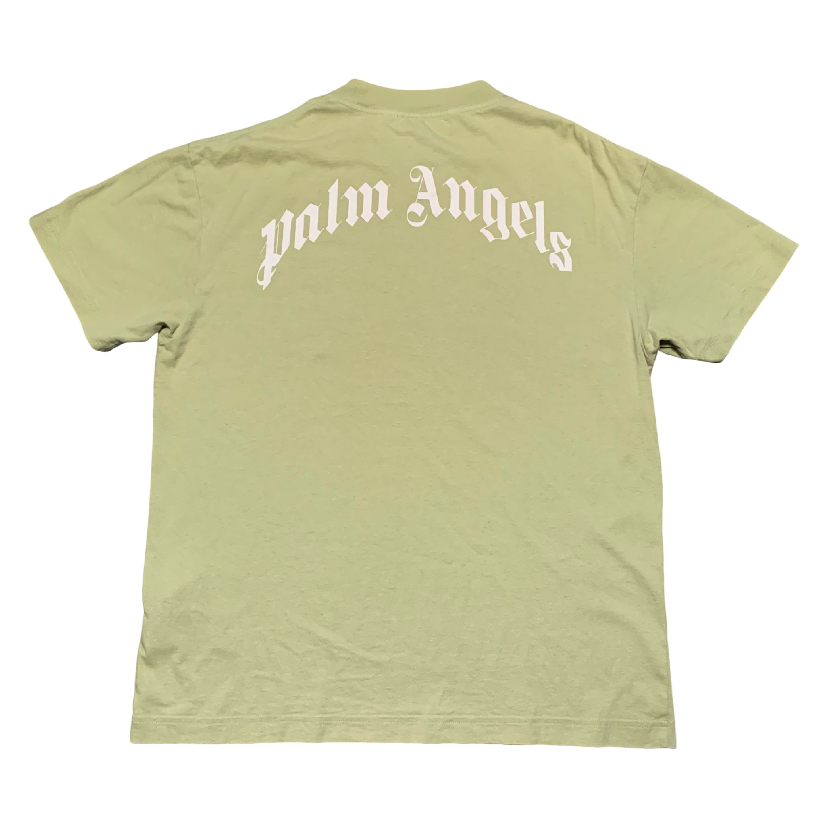 Palm Angels Large Classic Bear Mint Green Tee