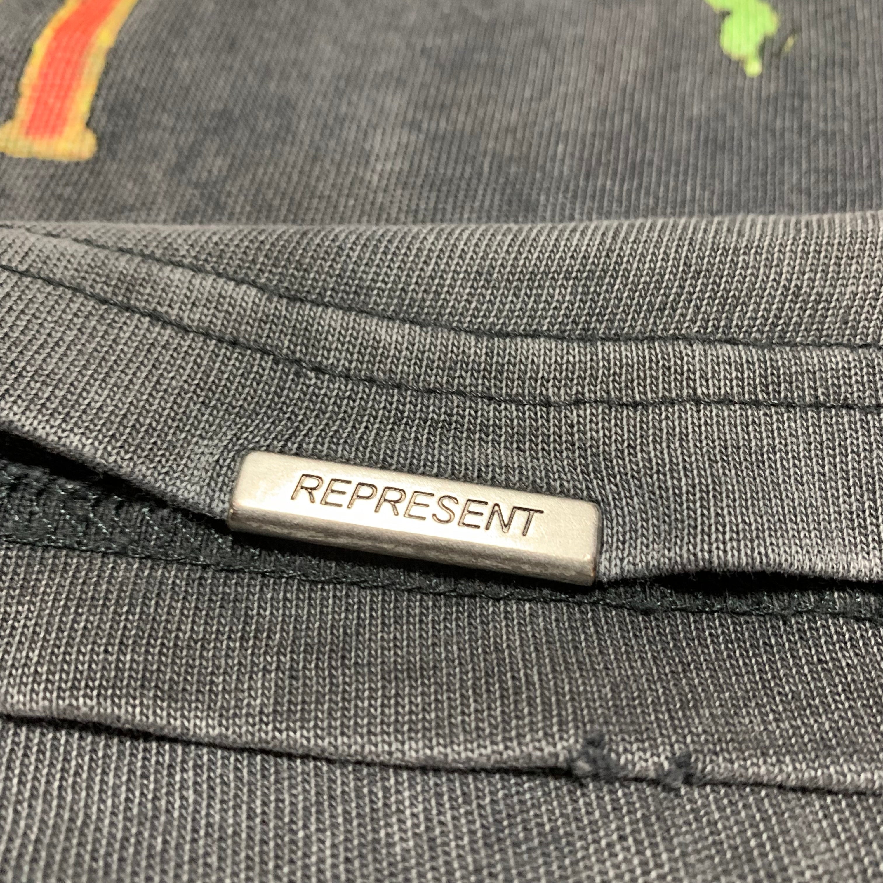 Represent Medium Rep N Resent Vintage Grey Tee
