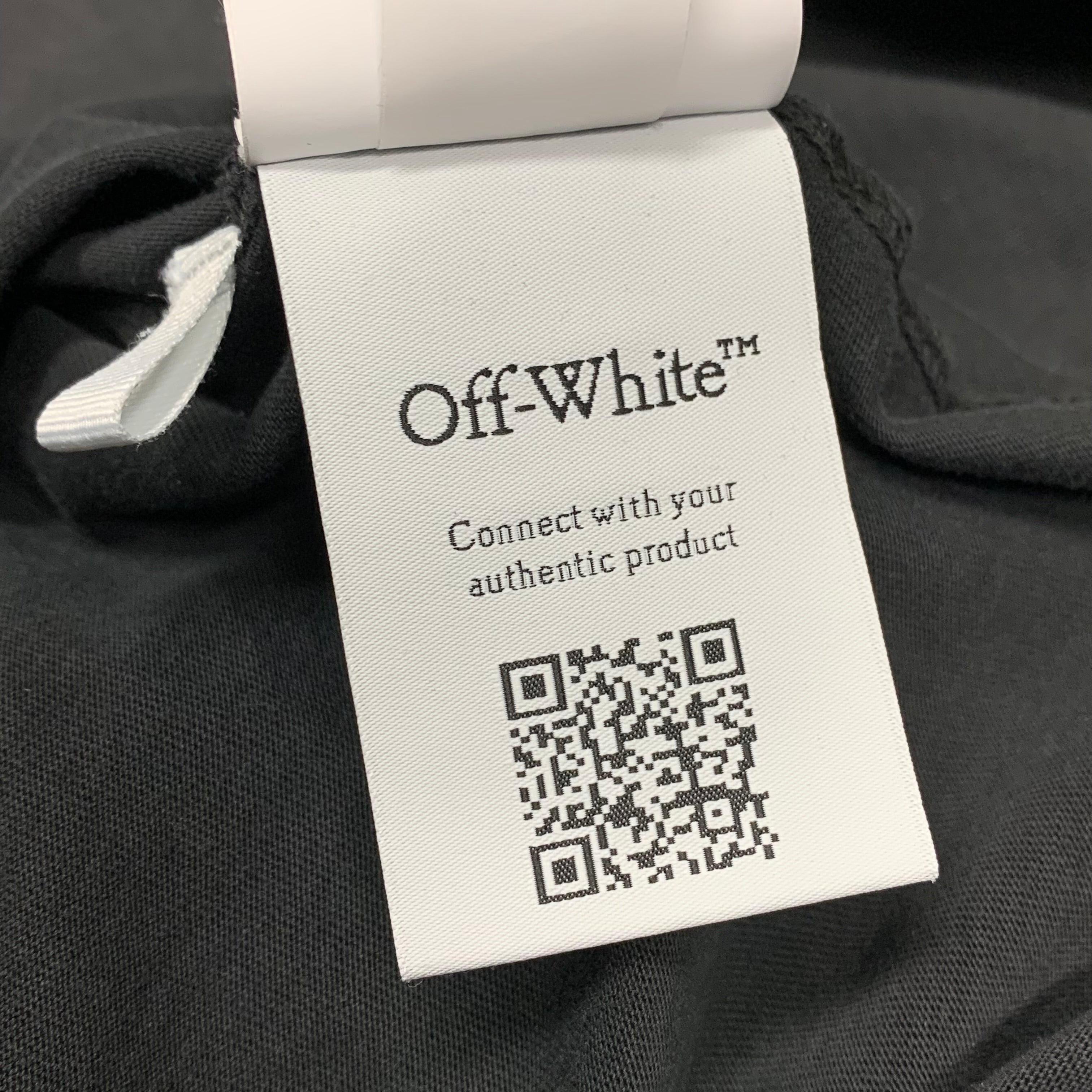 Off White Small Tee St. Matthew Skate Washed Black T-Shirt Oversized Virgil Abloh