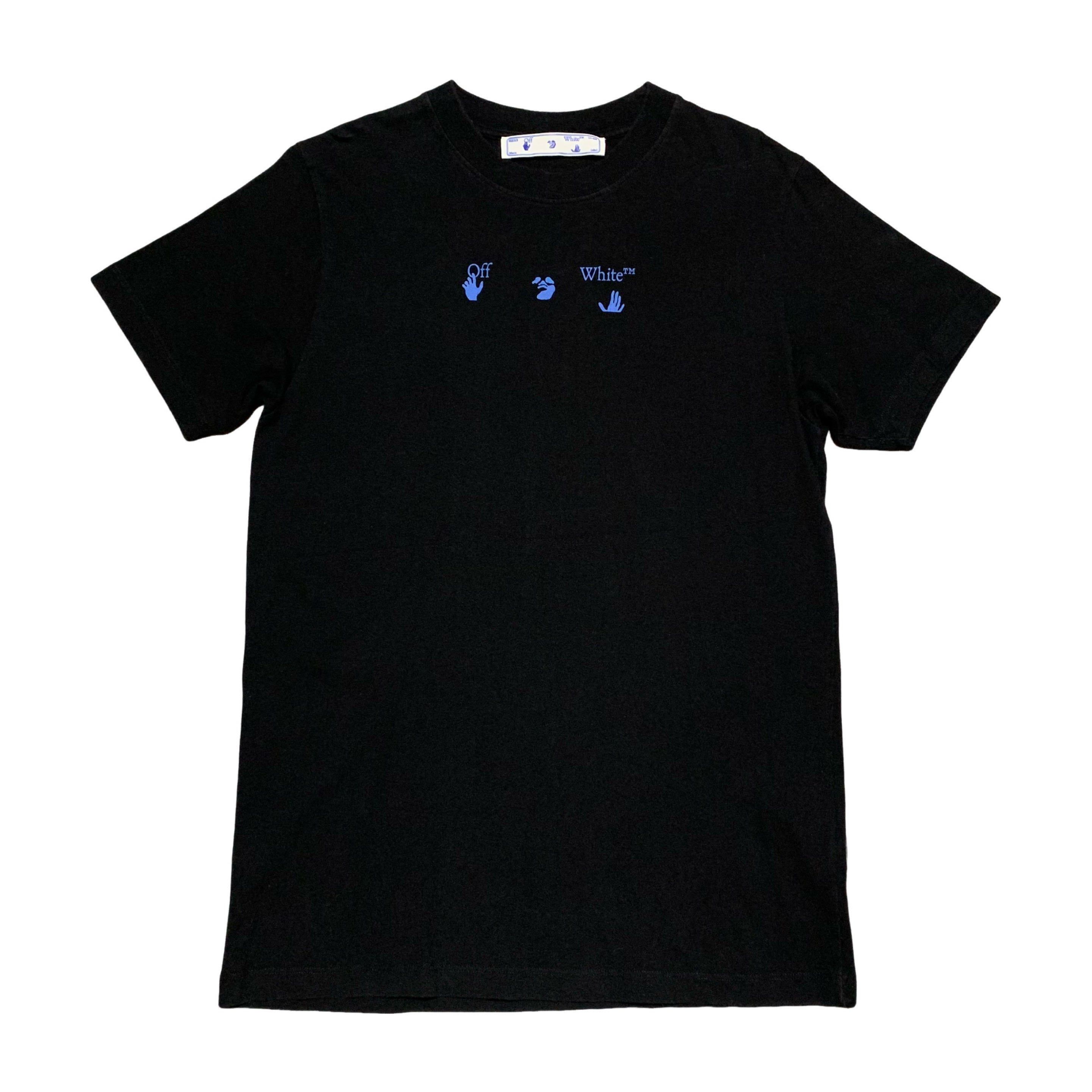 Off White Small Liquid Mirko Black Tee Virgil Abloh