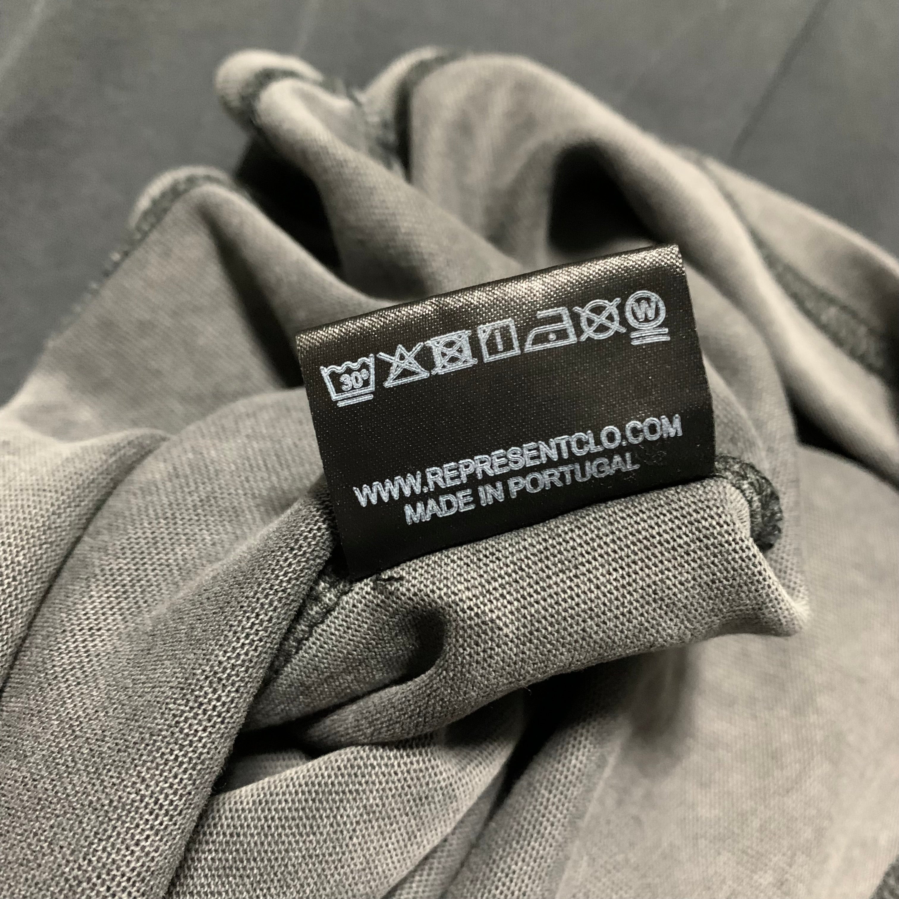 Represent Large Racing Team Vintage Black Tee