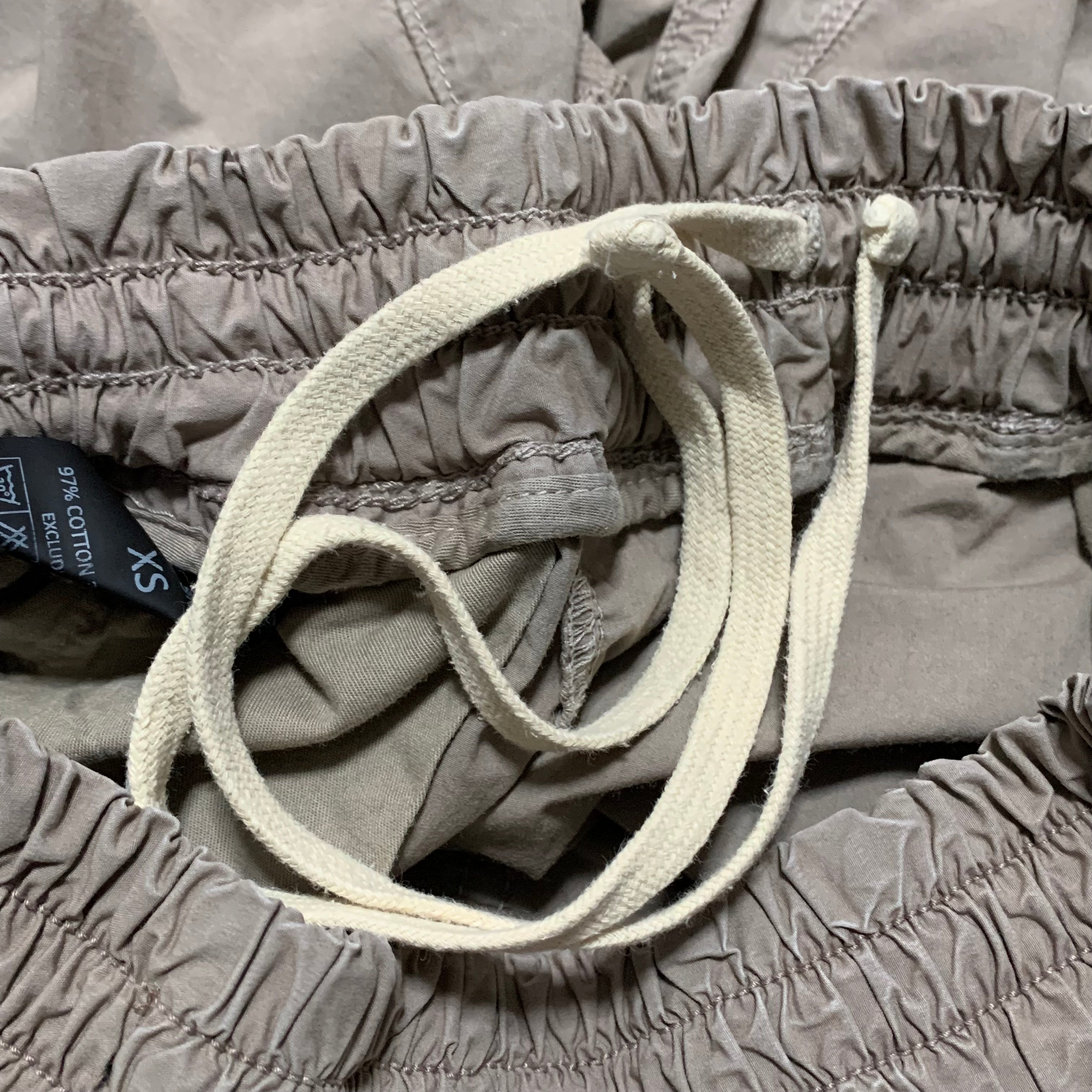 Represent XS Shorts Cargo Bottoms Beige Taupe