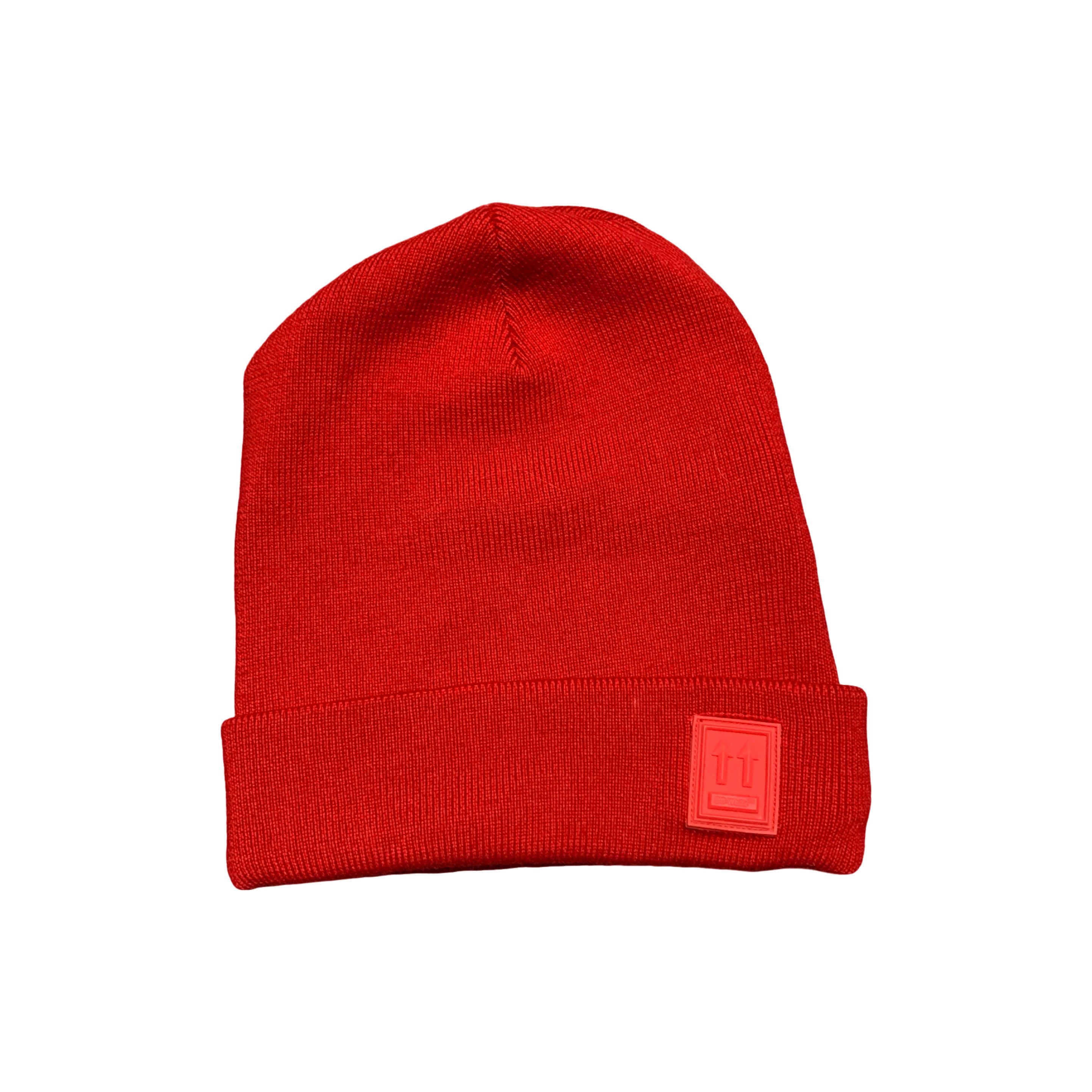 Off White Beanie Patch Red 'Warm' Virgil Abloh Hat