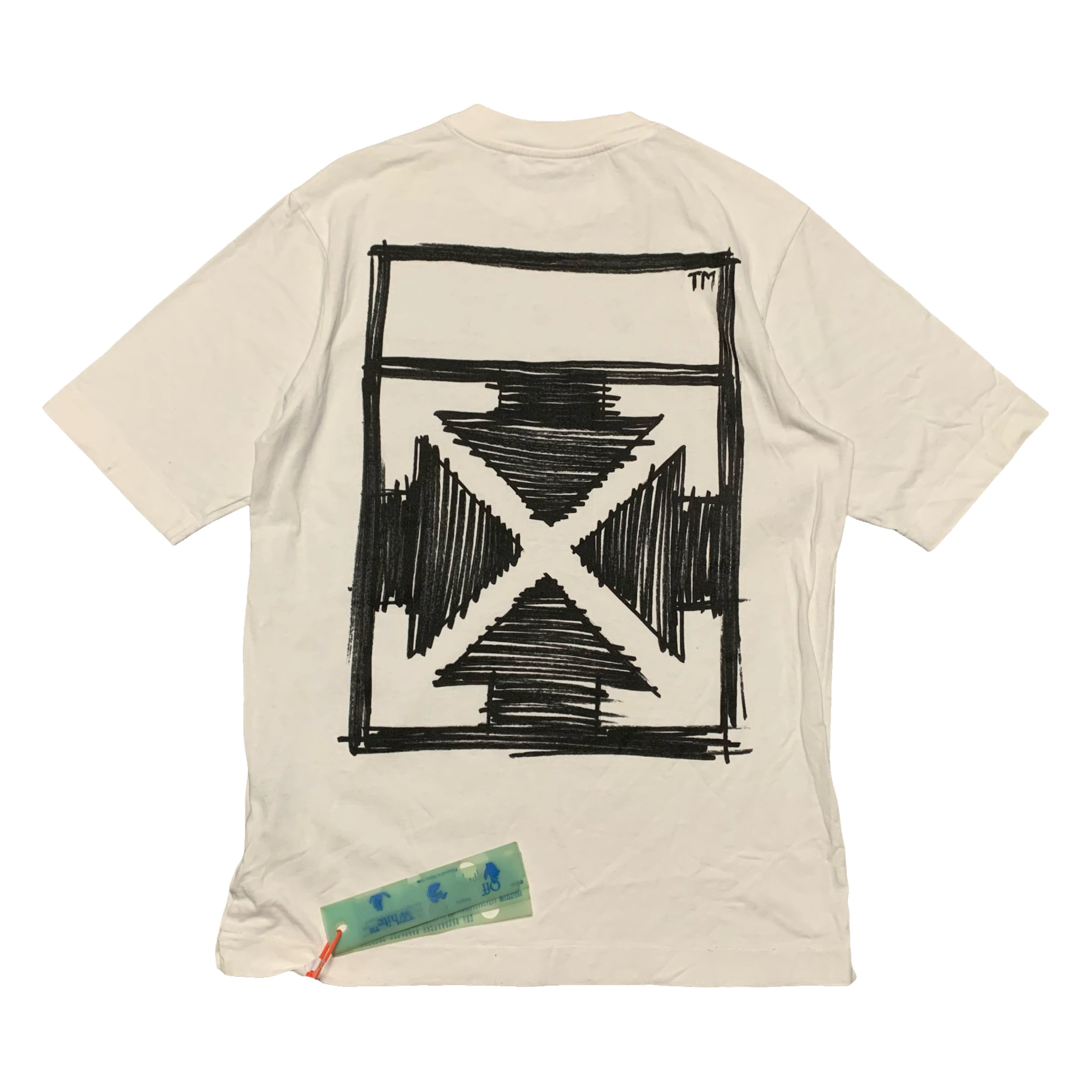 Off White XS Marker Arrows White Tee Virgil Abloh
