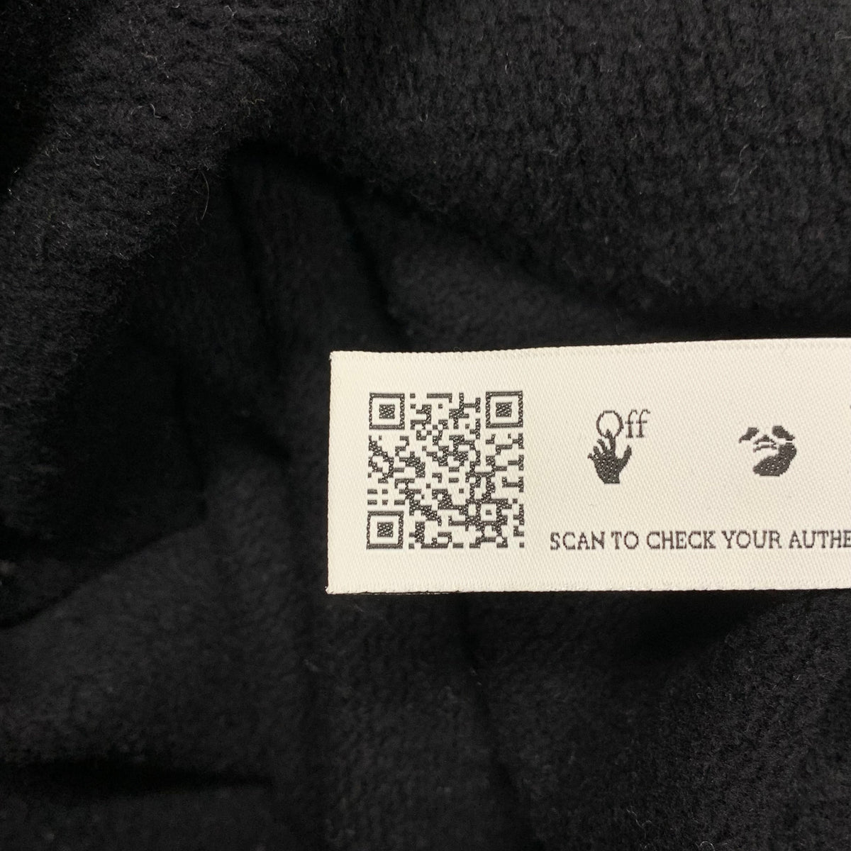 Off White Medium Sweatshirt Diag Black Crewneck Virgil Abloh