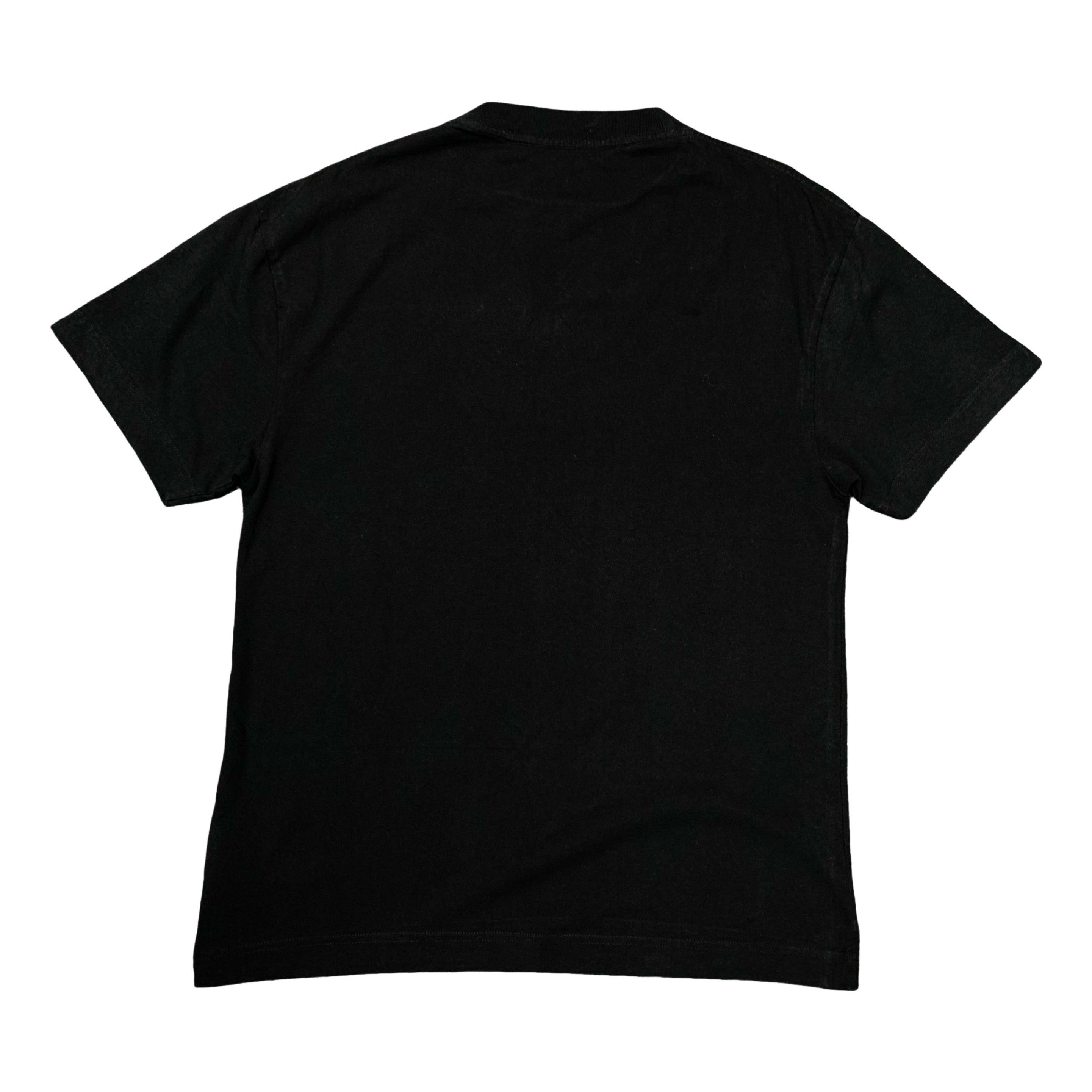 Palm Angels Medium Tee New York Sprayed Black T-Shirt