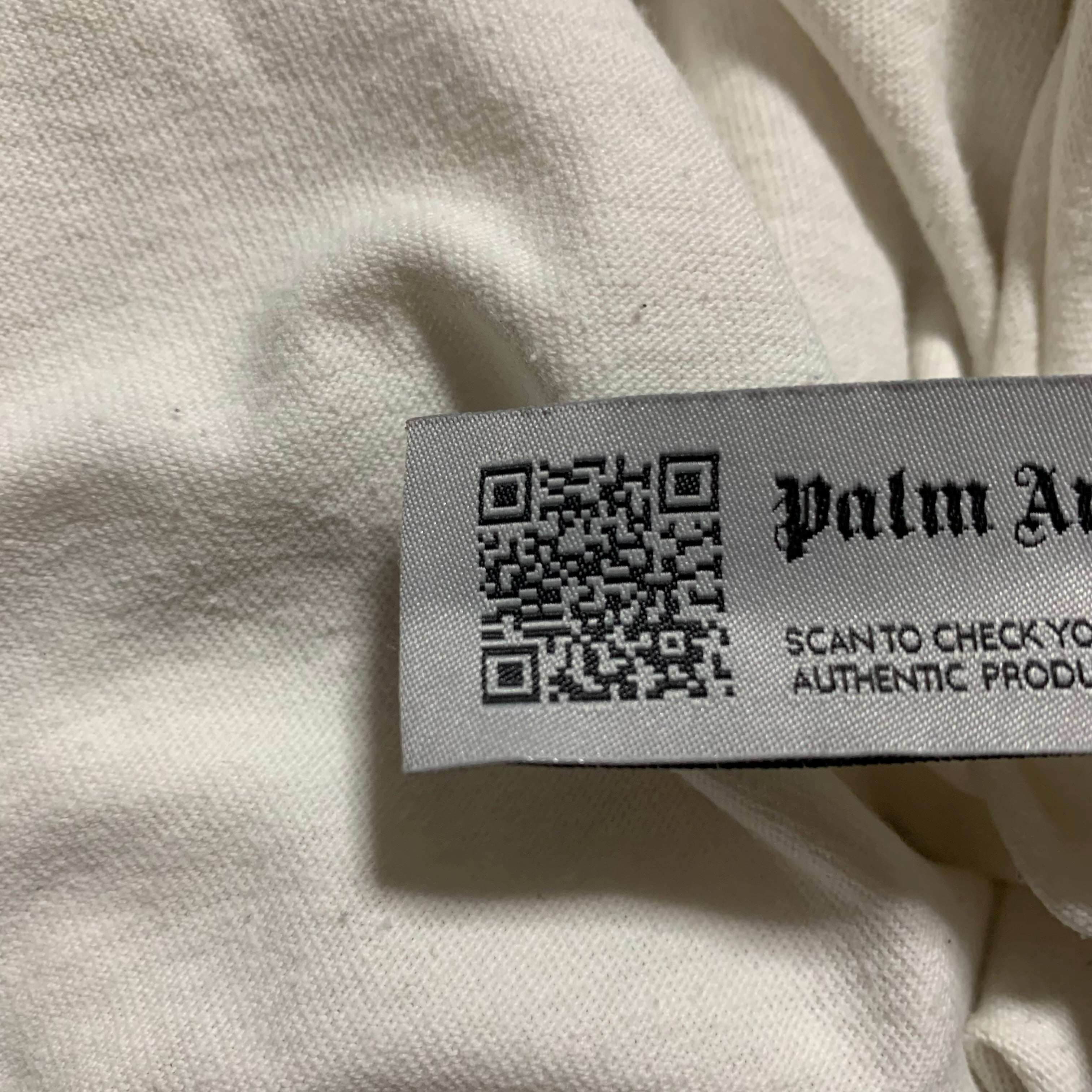 Palm Angels Medium Tree Logo White Tee