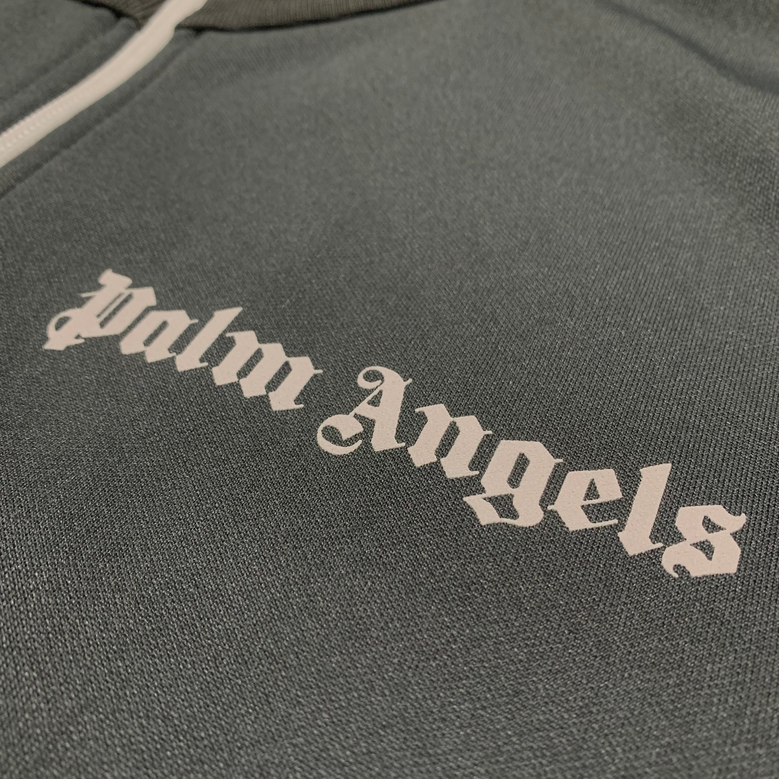 Palm Angels Large Track Jacket Classic Grey Jacket