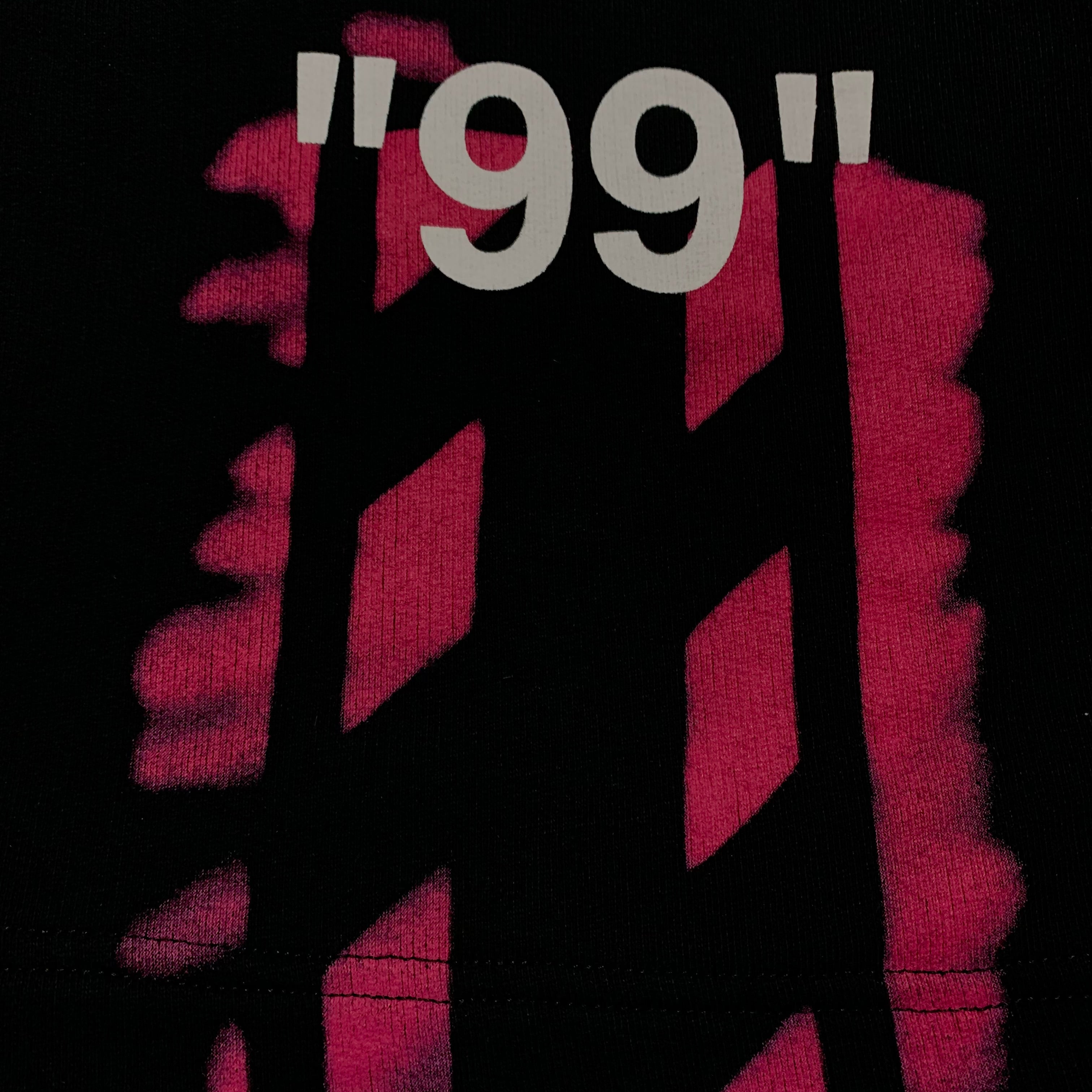 Off White Small Shorts Impressionism Black Sweatpants Bottoms Virgil Abloh