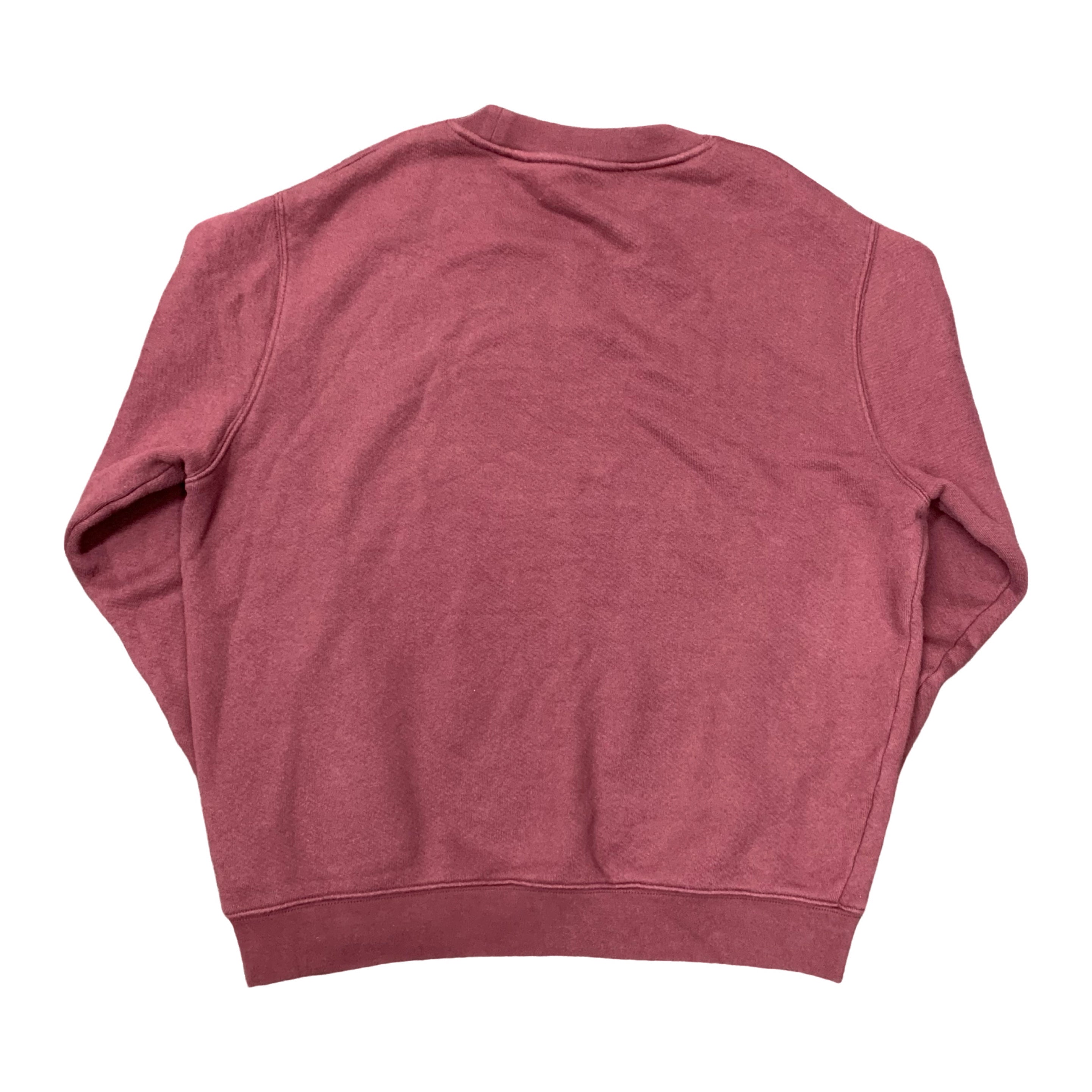 Off White Small Sweatshirt Off Graffiti Burgundy Red Crewneck Virgil Abloh
