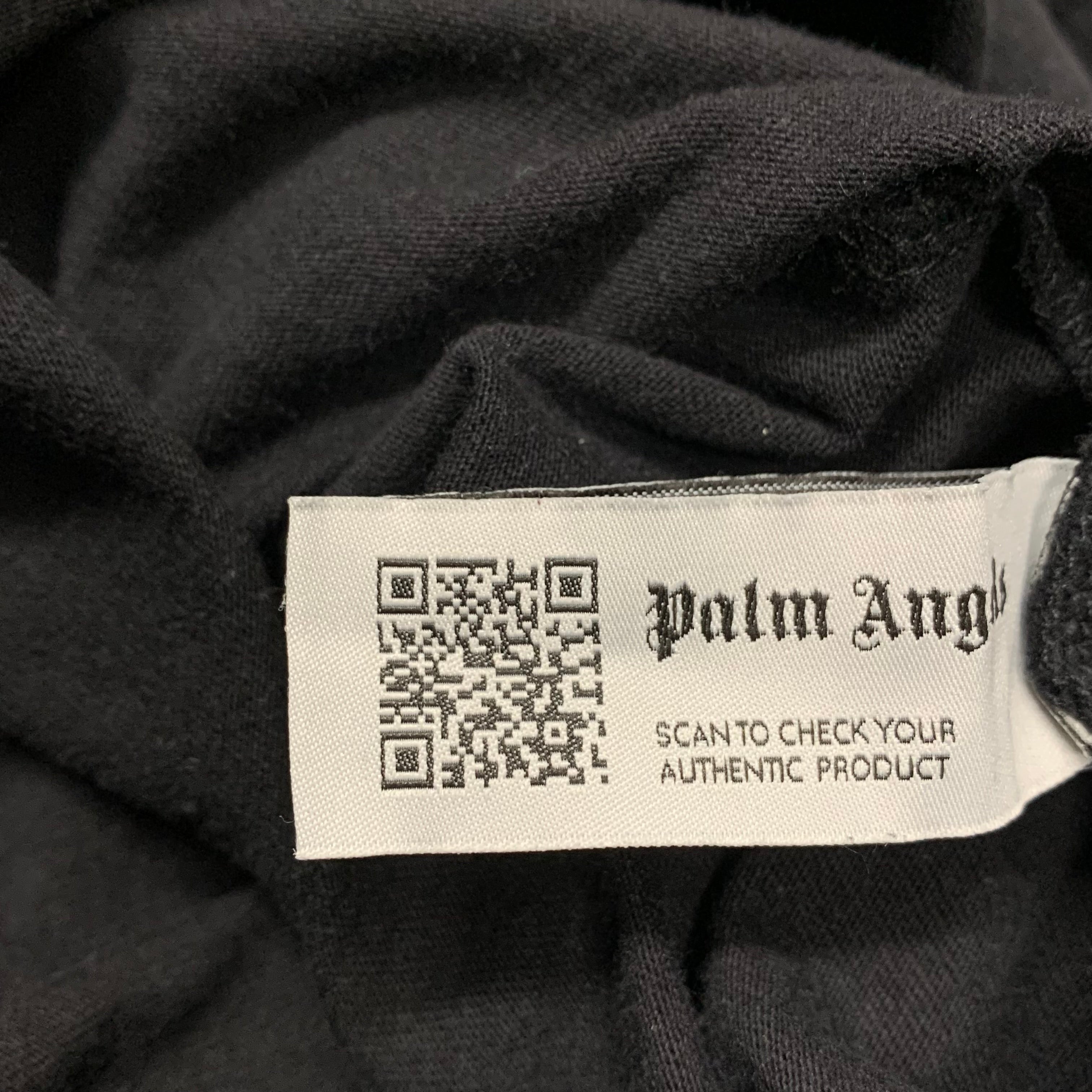 Palm Angels Small Tee Heart Graphic Black T-Shirt