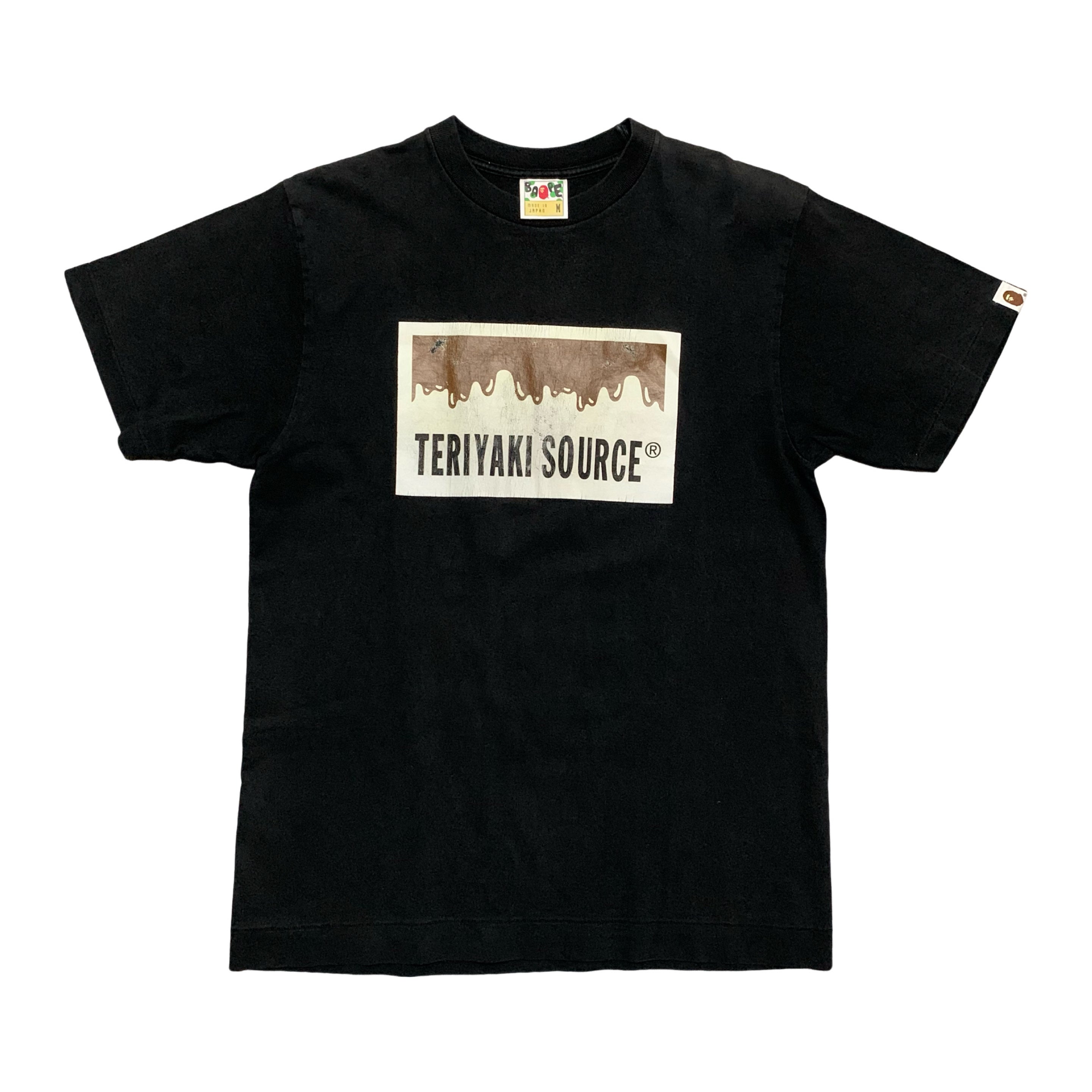 Bape Medium Teriyaki Source Black Tee A Bathing Ape