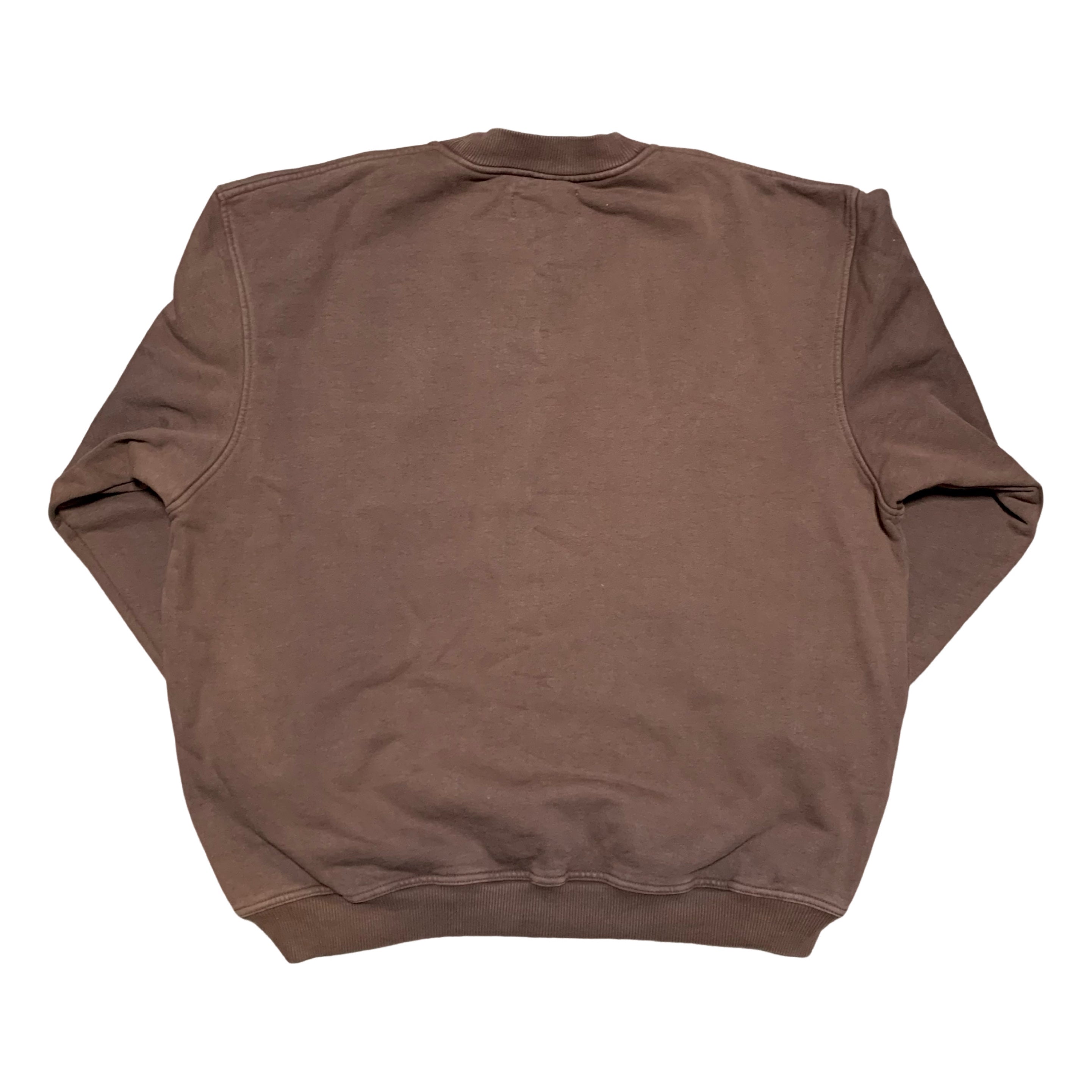Represent Large Blanks Vintage Brown Sweater Sweatshirt Crewneck