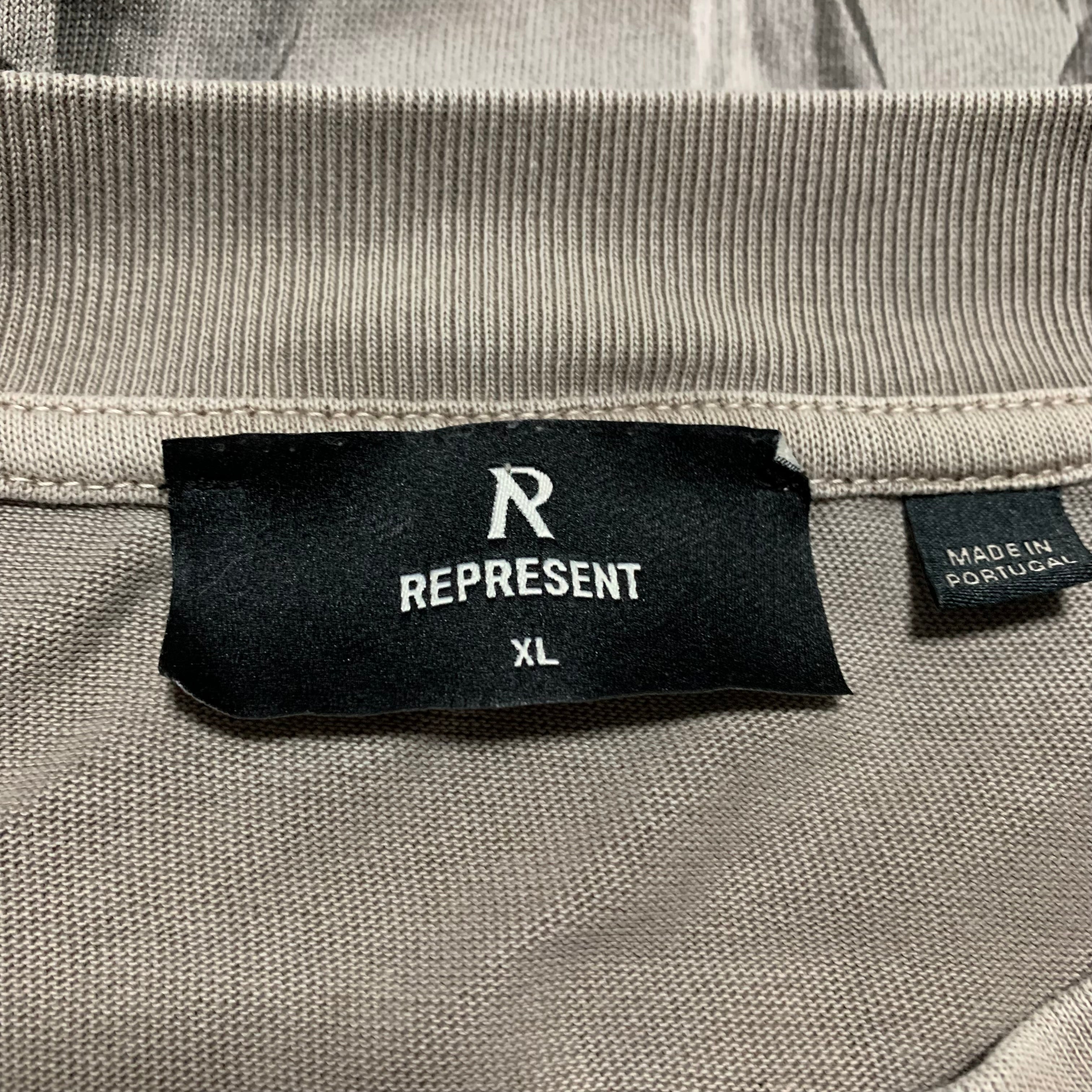 Represent XL Archangel St Micheal Beige Tee