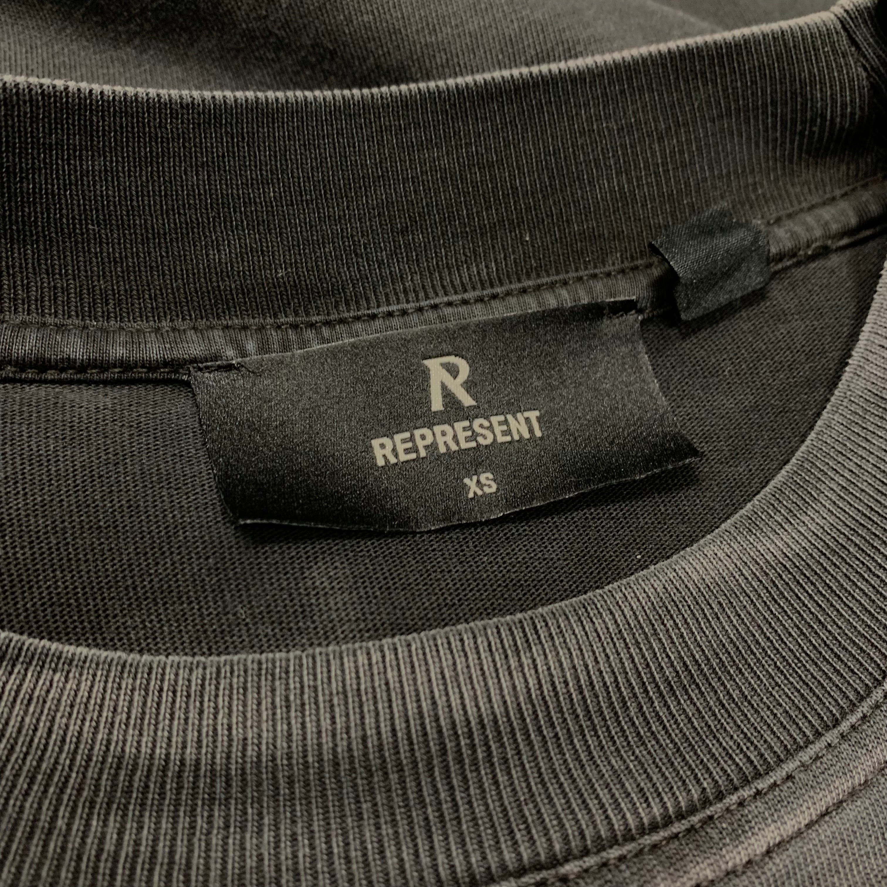 Represent XS Tee Owners Club Aged Black T-Shirt