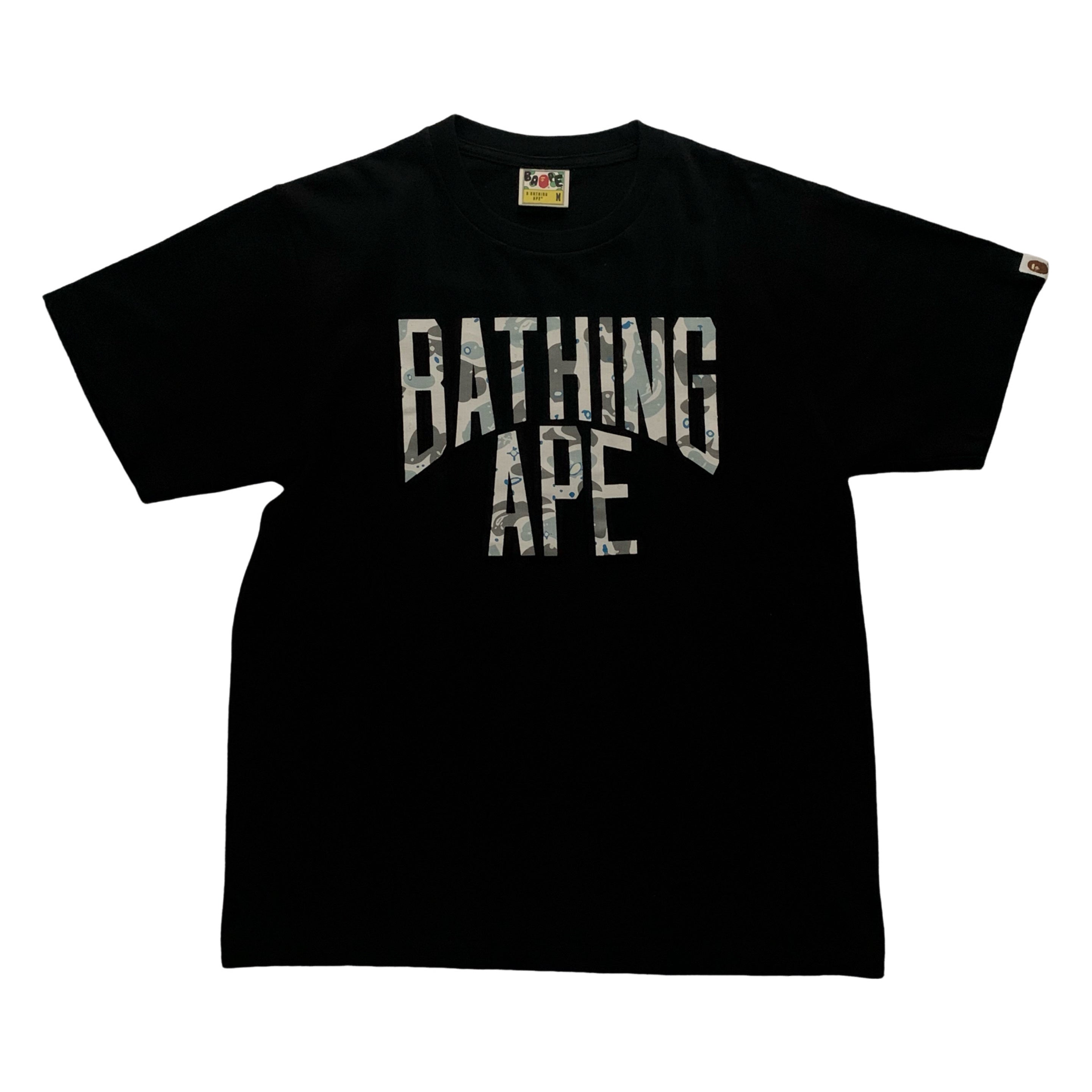 Bape Medium Space Camo Black Tee A Bathing Ape