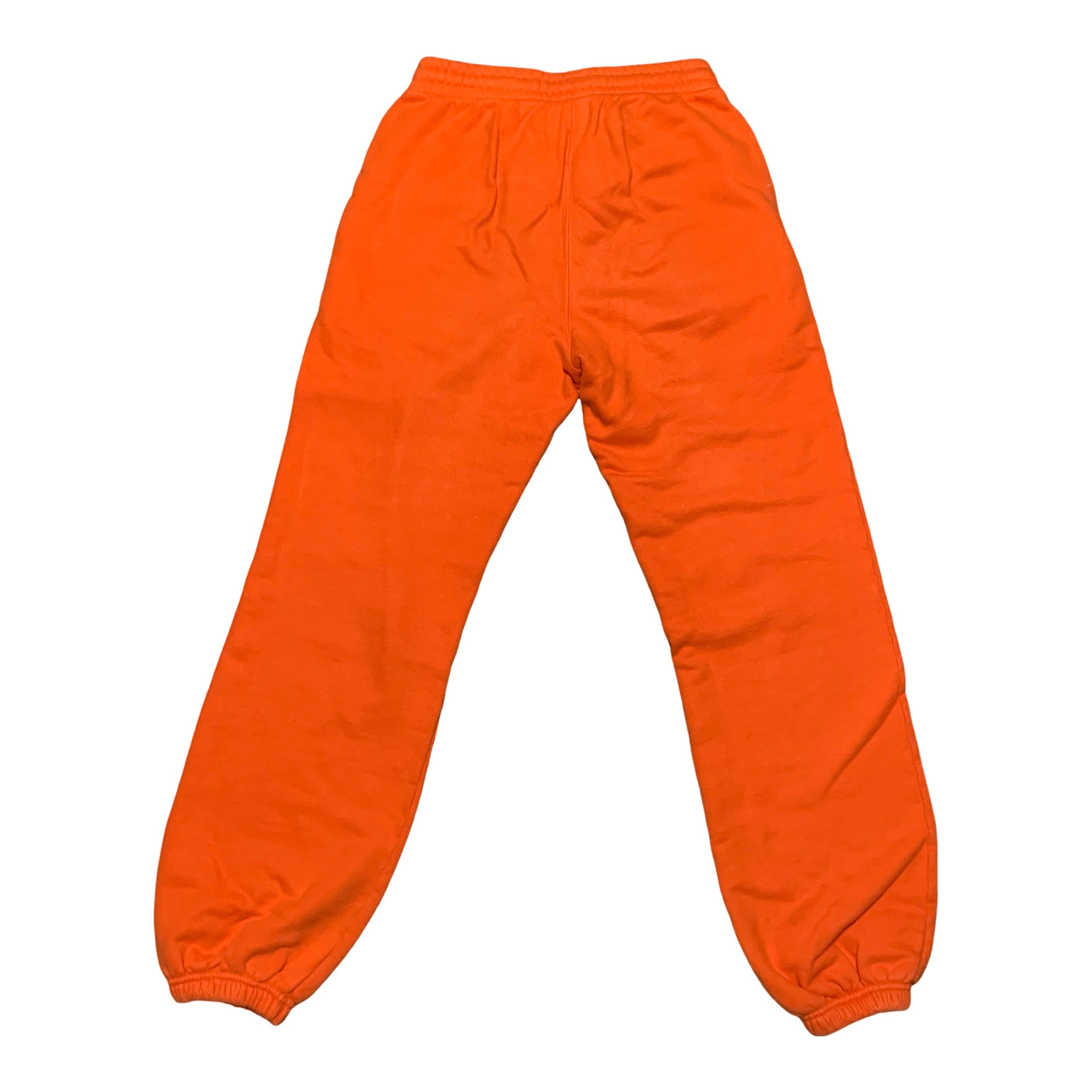 Off White Medium Orange Sweat Pant Bottoms Joggers Virigl Abloh (OMCH020F19D25008)