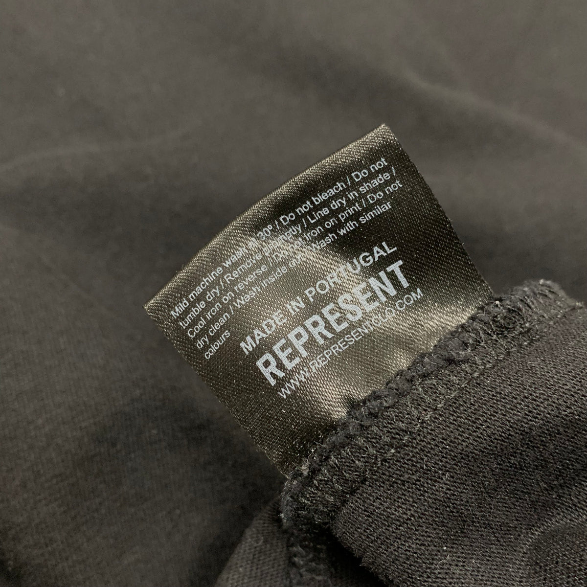 Represent Large Tee Icons Collection Jet Black T-Shirt