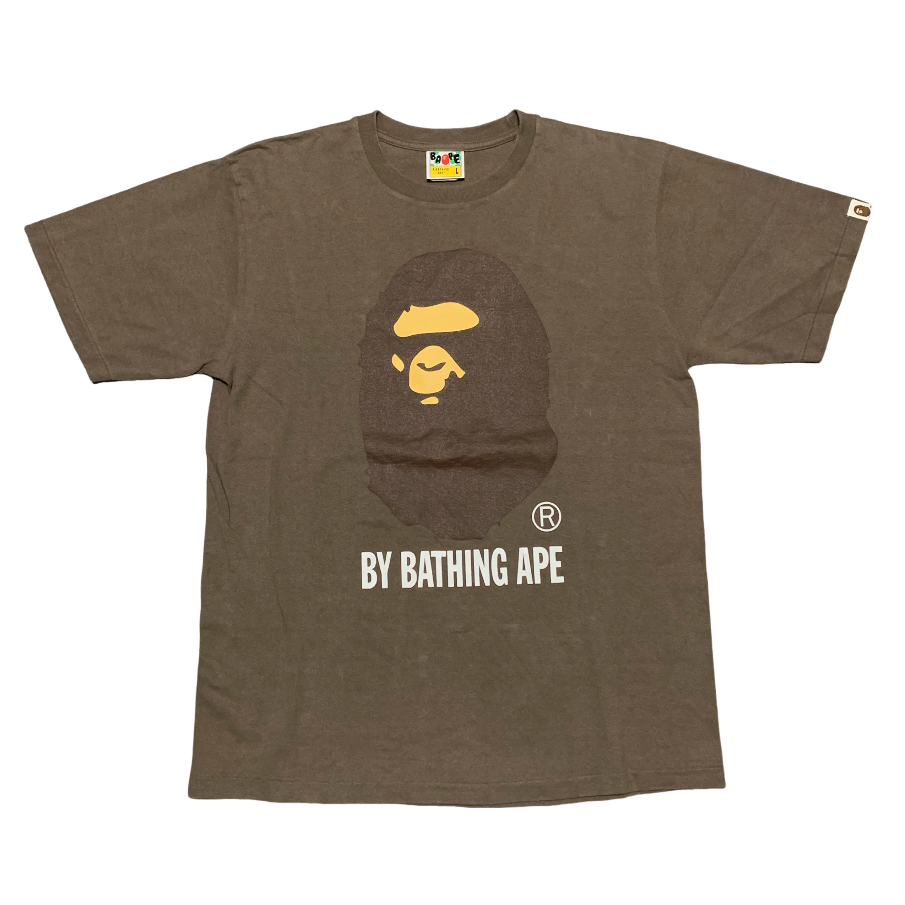 Bape Large By Bathing Ape Brown Tee