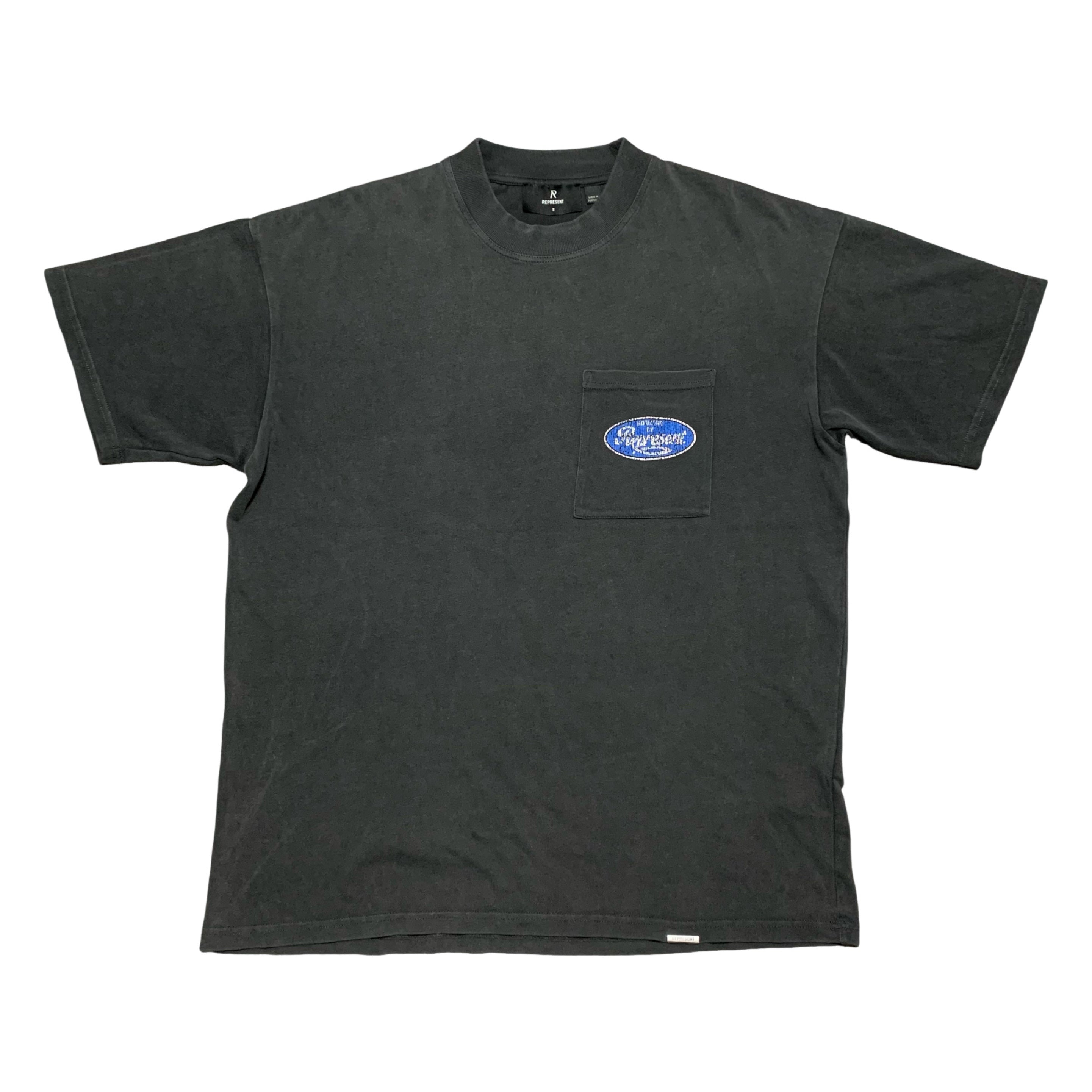 Represent Small Classic Parts Aged Black Tee
