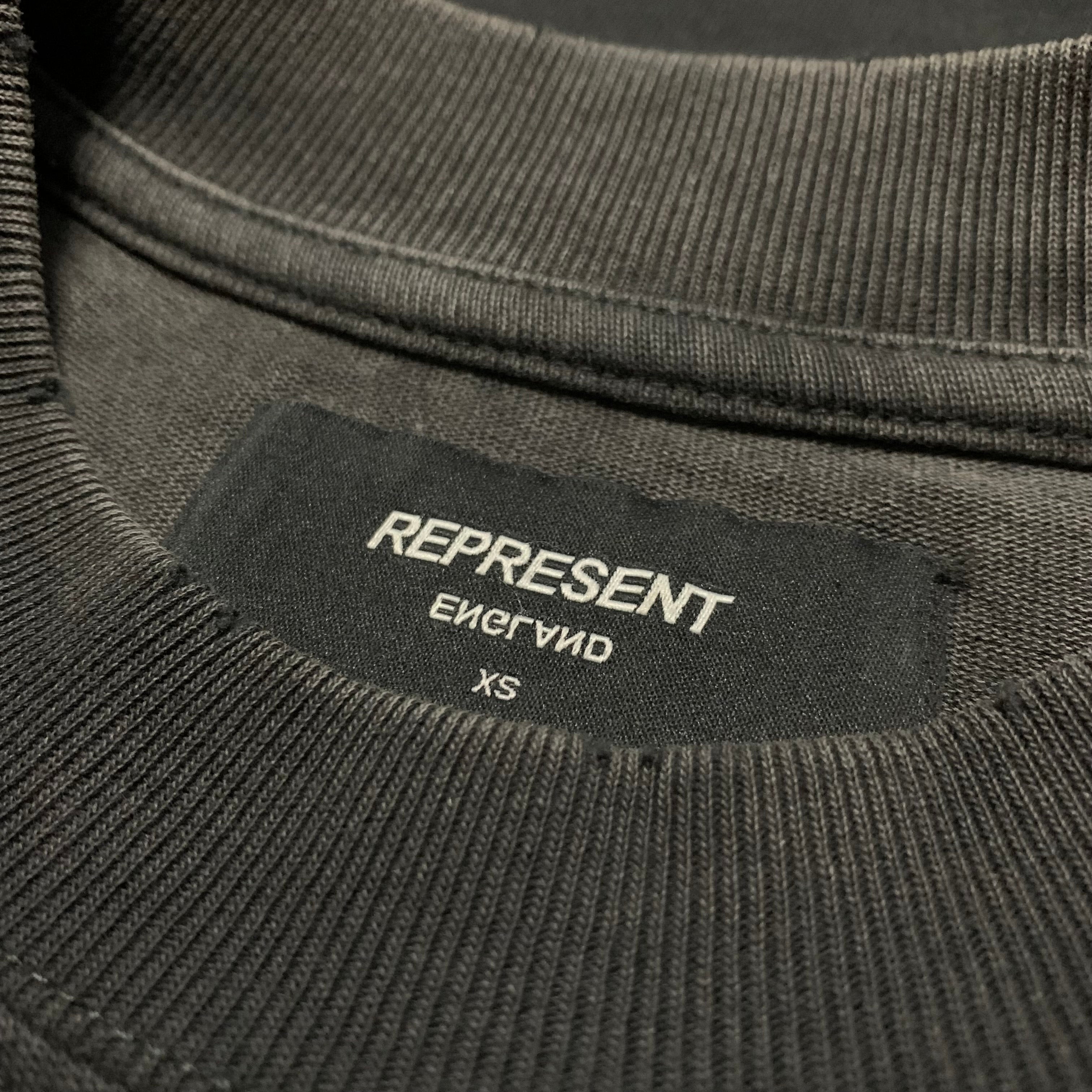 Represent XS Feel The Heat Vintage Black Tee