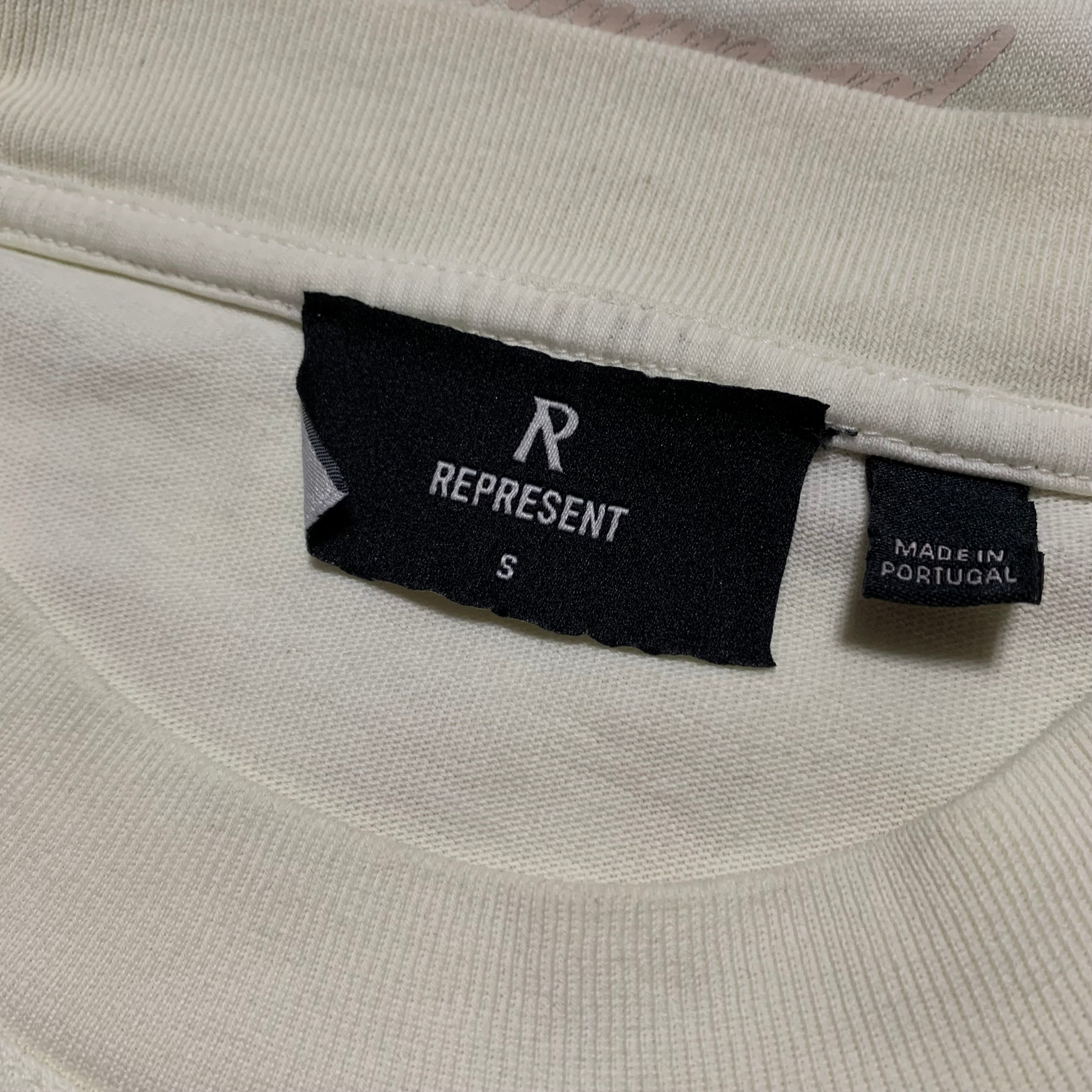 Represent Small Owners Club Buttercream White Tee