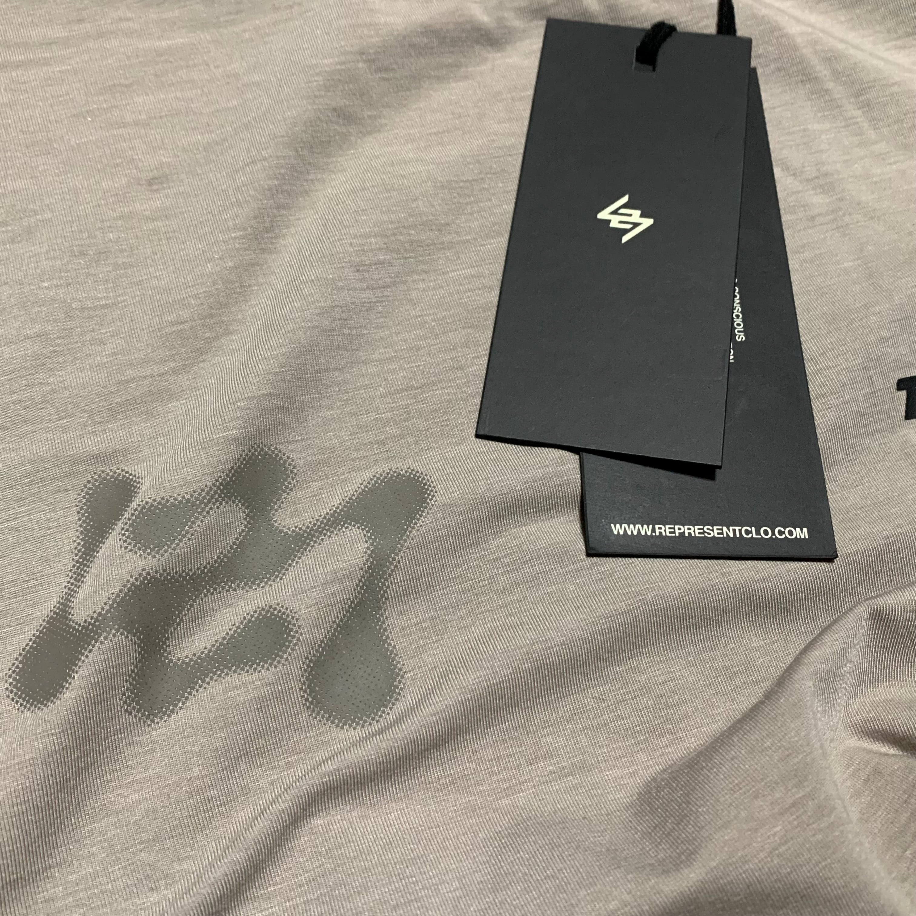 Represent XS 247 Future Terrains Oversized Tee Moonrock