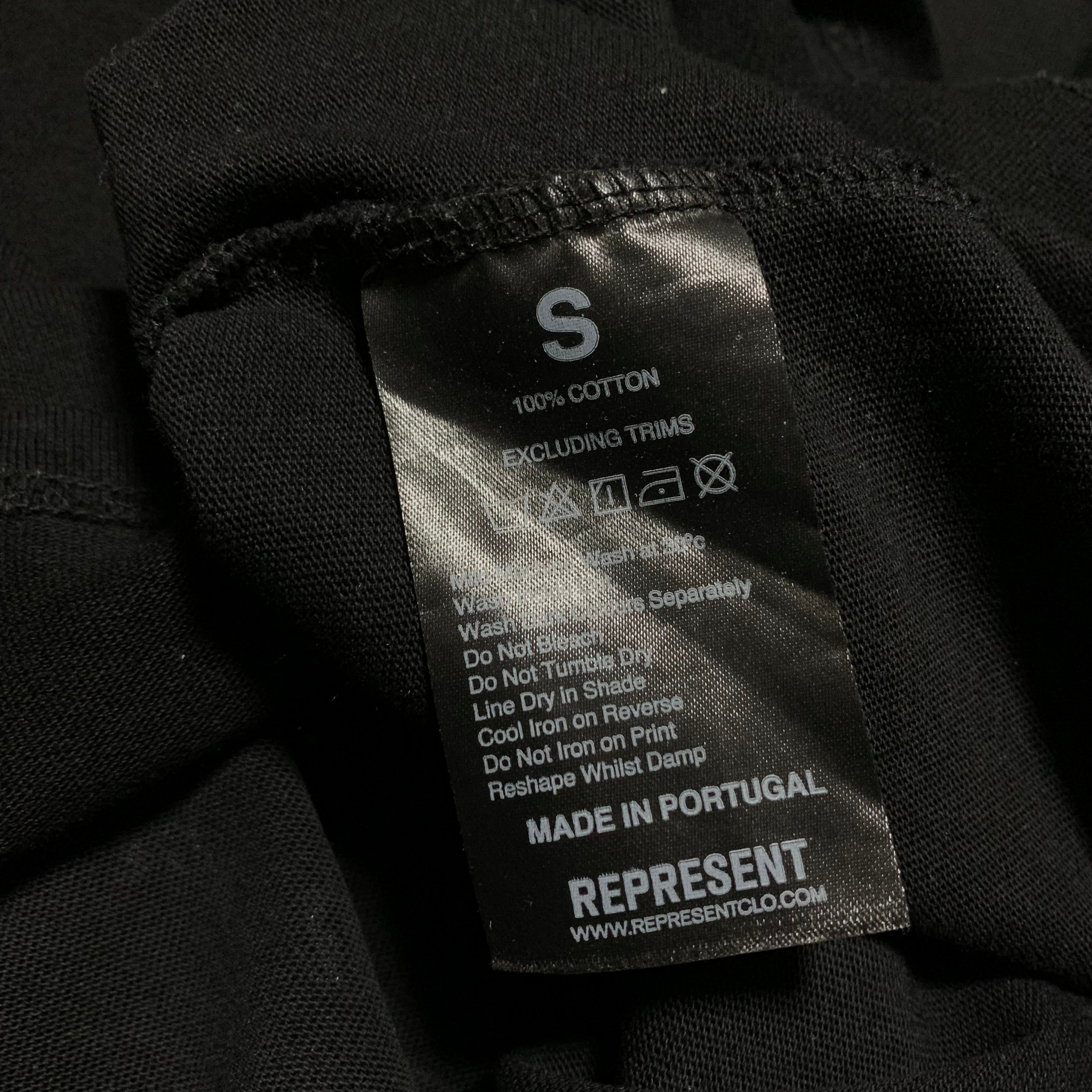 Represent Small Giants Graphic Jet Black Tee