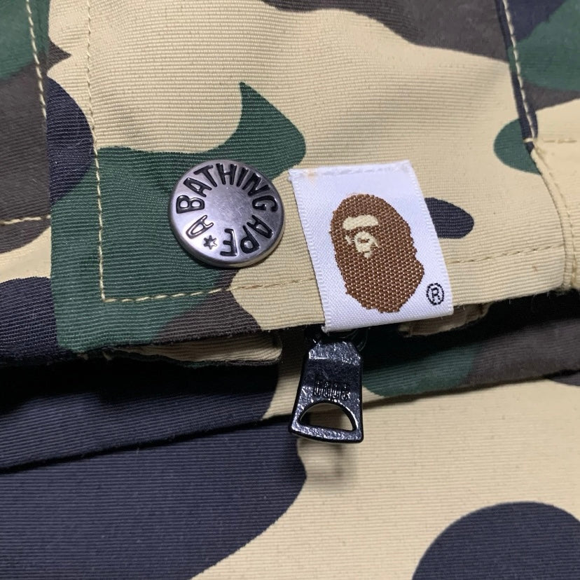 Bape Medium Snowboard Jacket Yellow 1st Camo Jacket A Bathing Ape
