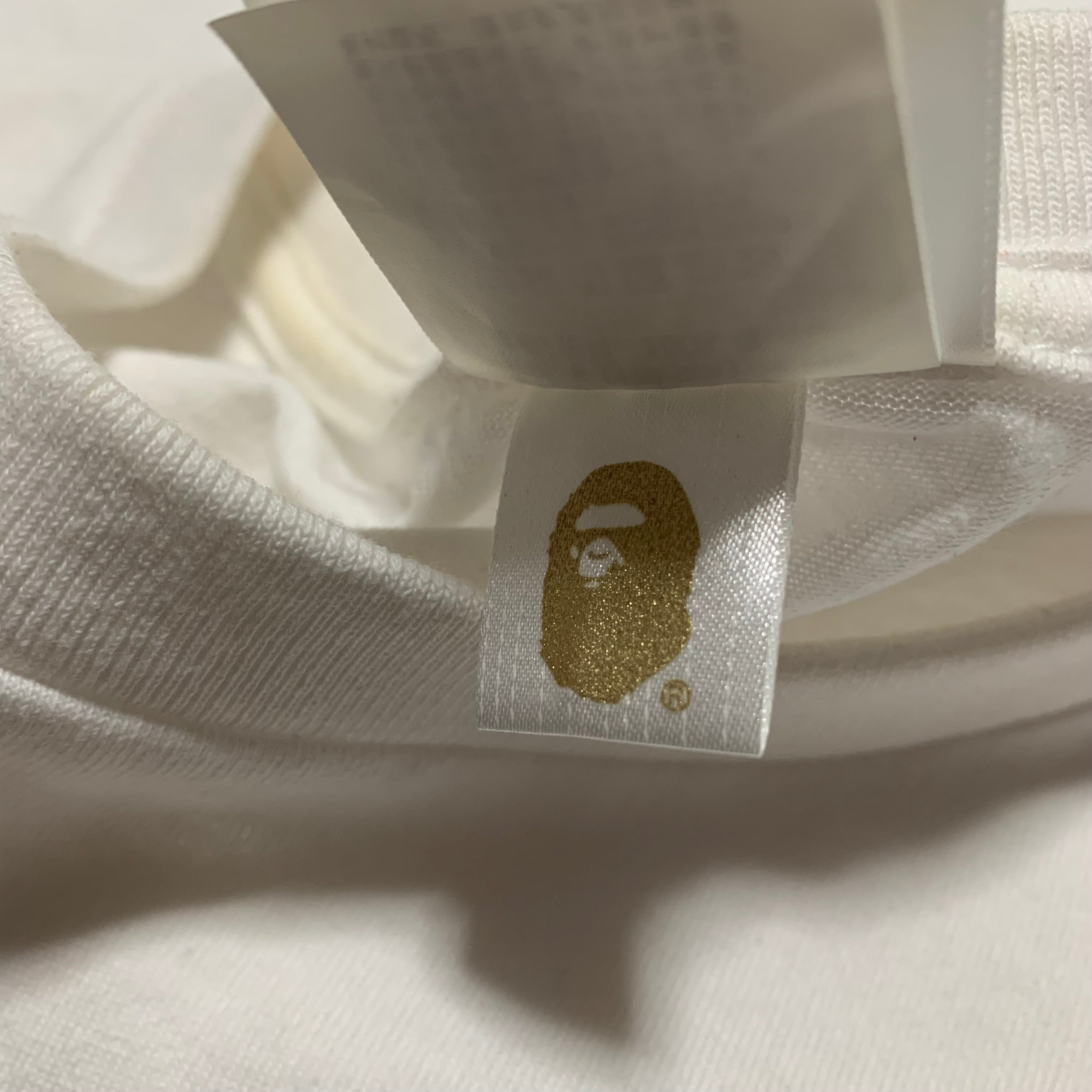 Bape Medium Baby Milo White Tee Valentines Day Exclusive