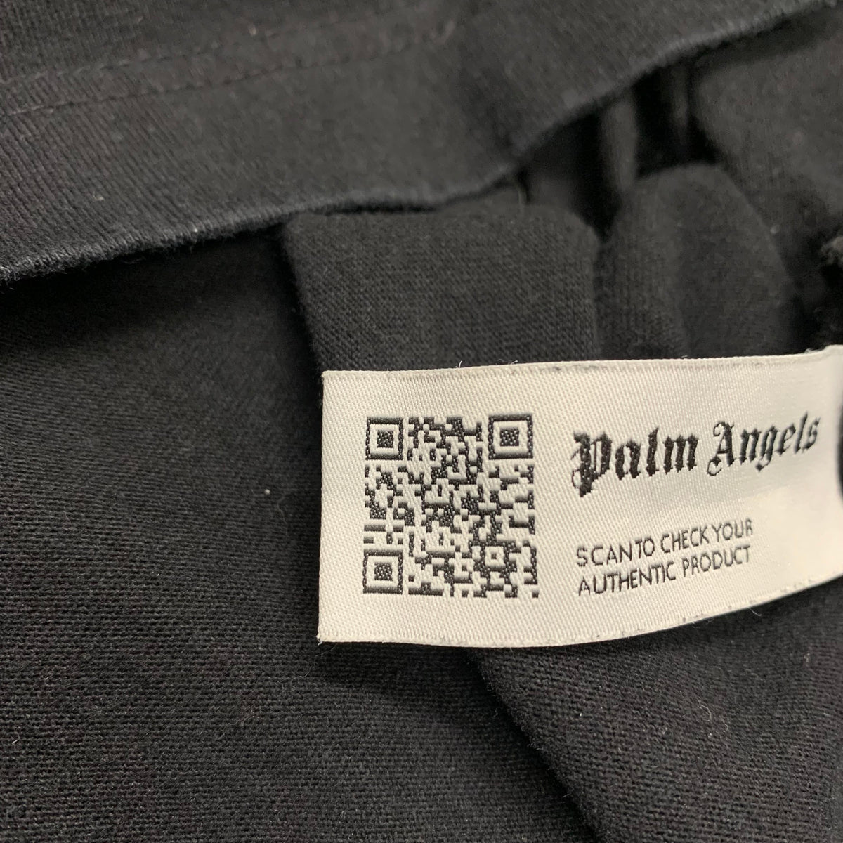 Palm Angels Large Tee Shark Graphic Black T-Shirt